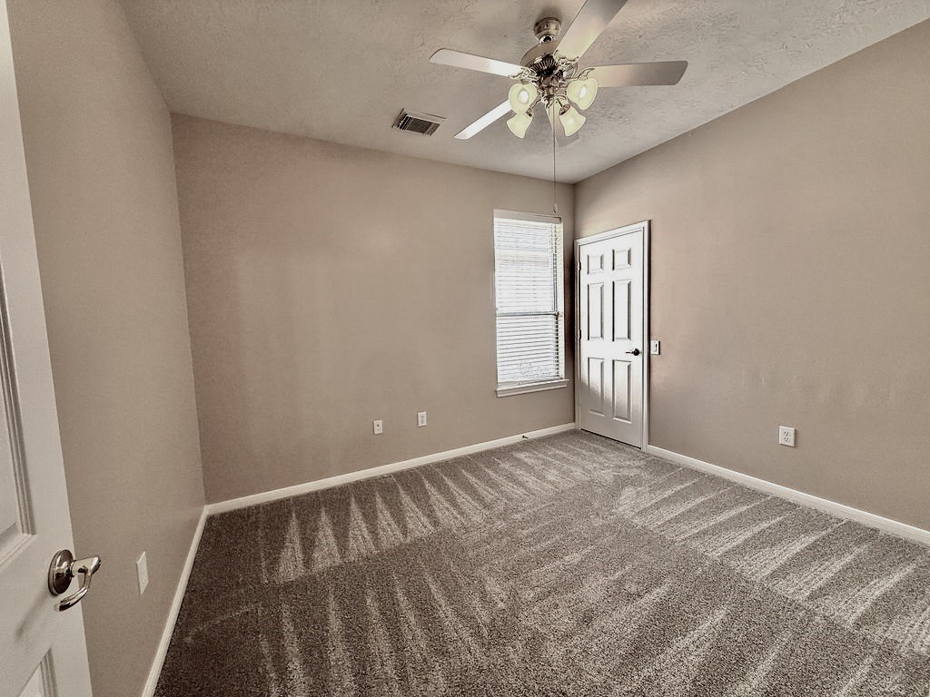 Bedroom with huge walk in closet