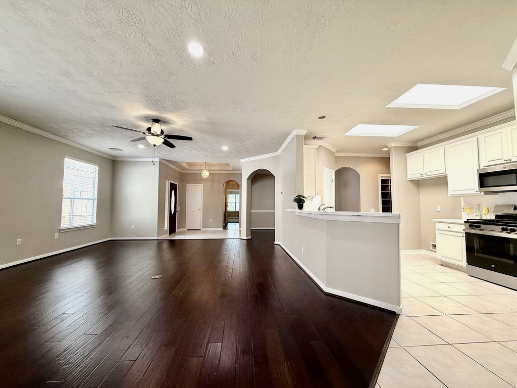 Gorgeous wood flooring