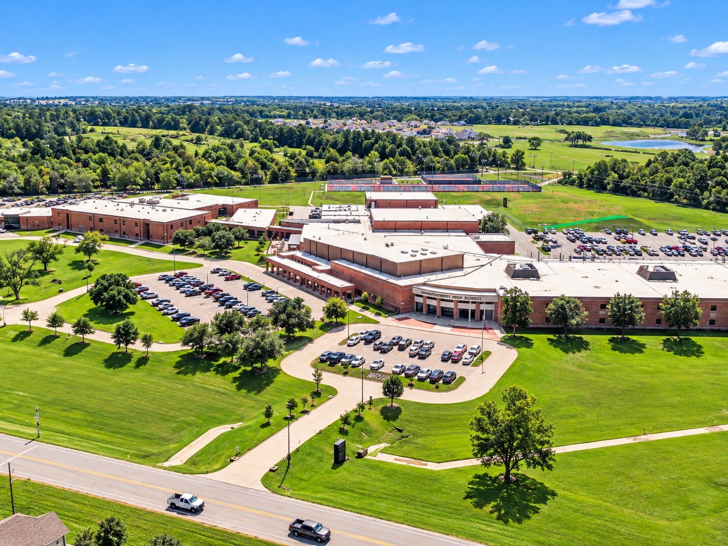 Highly acclaimed Montgomery High School nearby!