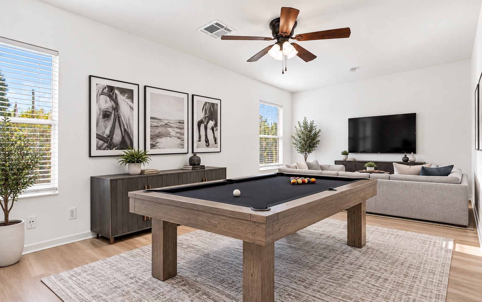 Family game room on the second floor!

*This photo has been virtually staged*