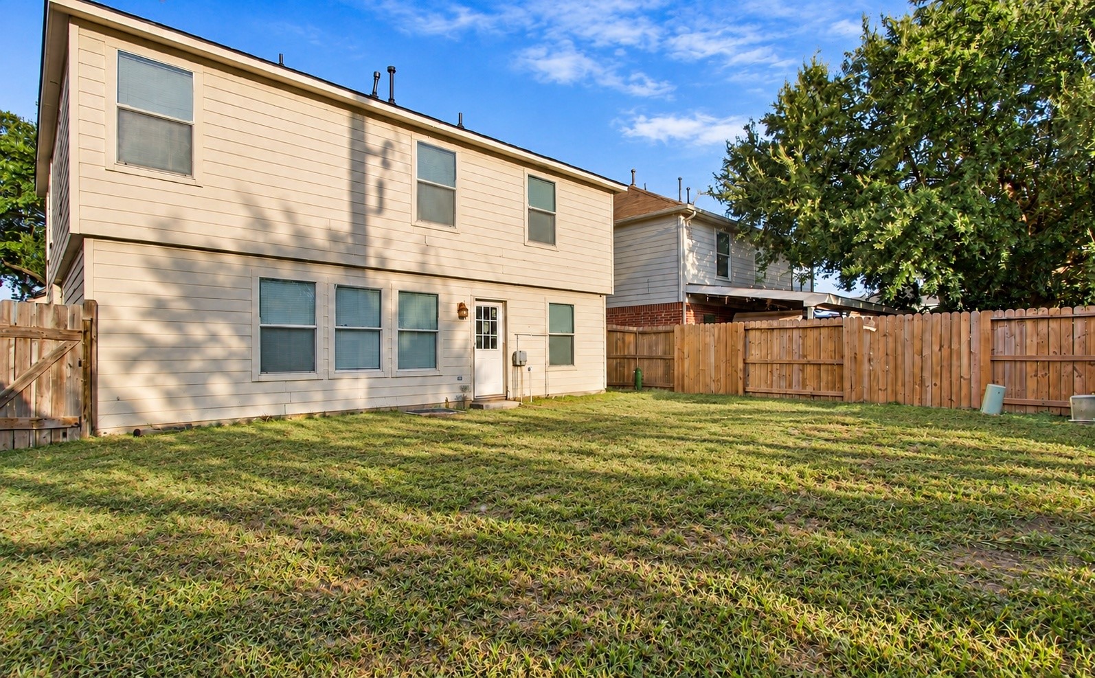 The exterior of the home!