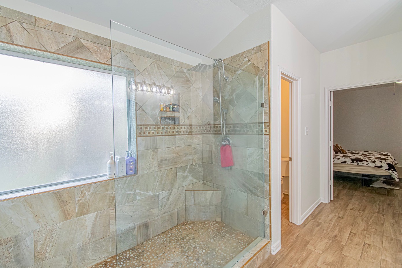 Spacious Primary Shower