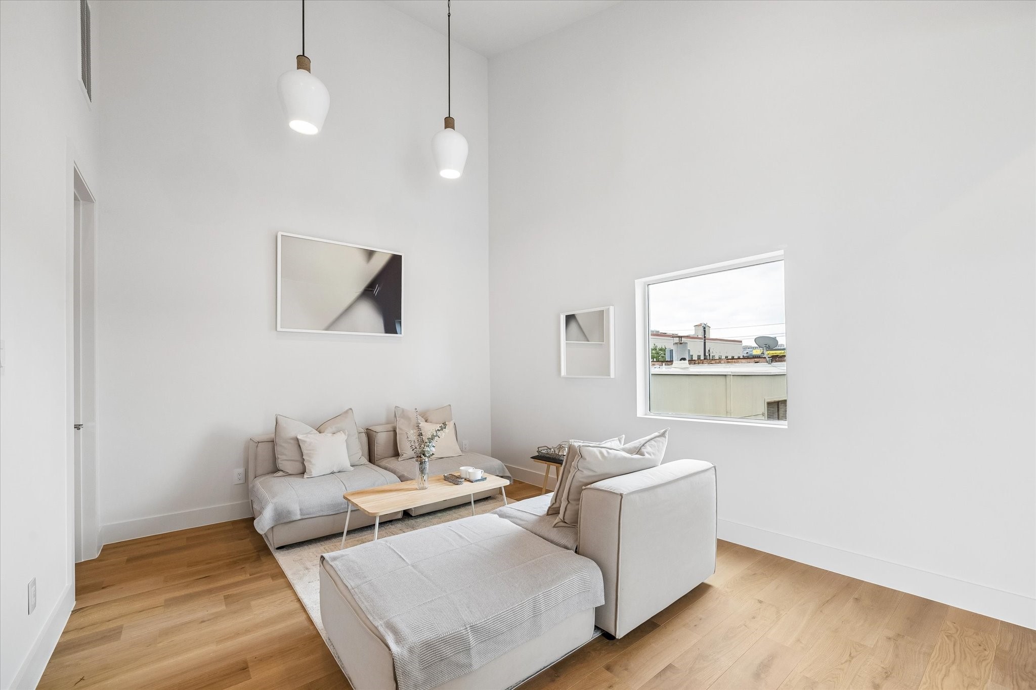 The third floor offers flexibility at a 4th bedroom or second living space.