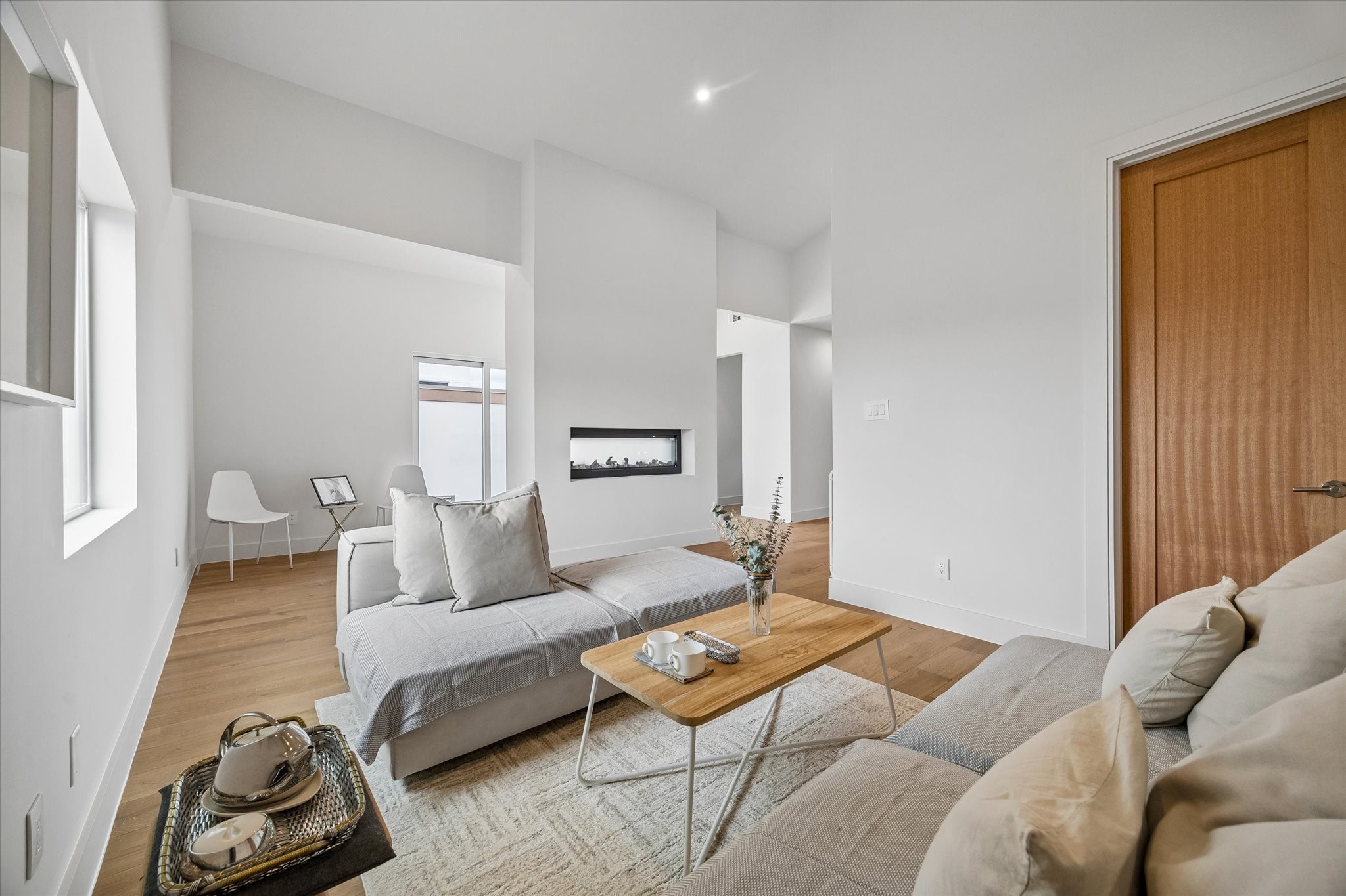 The third floor offers flexibility at a 4th bedroom or second living space.