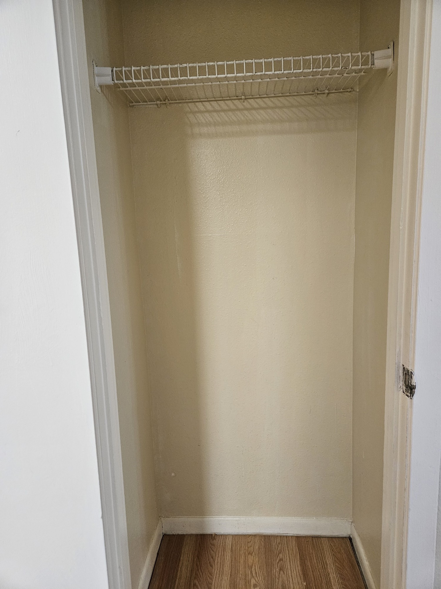 Extra closet at the entrance