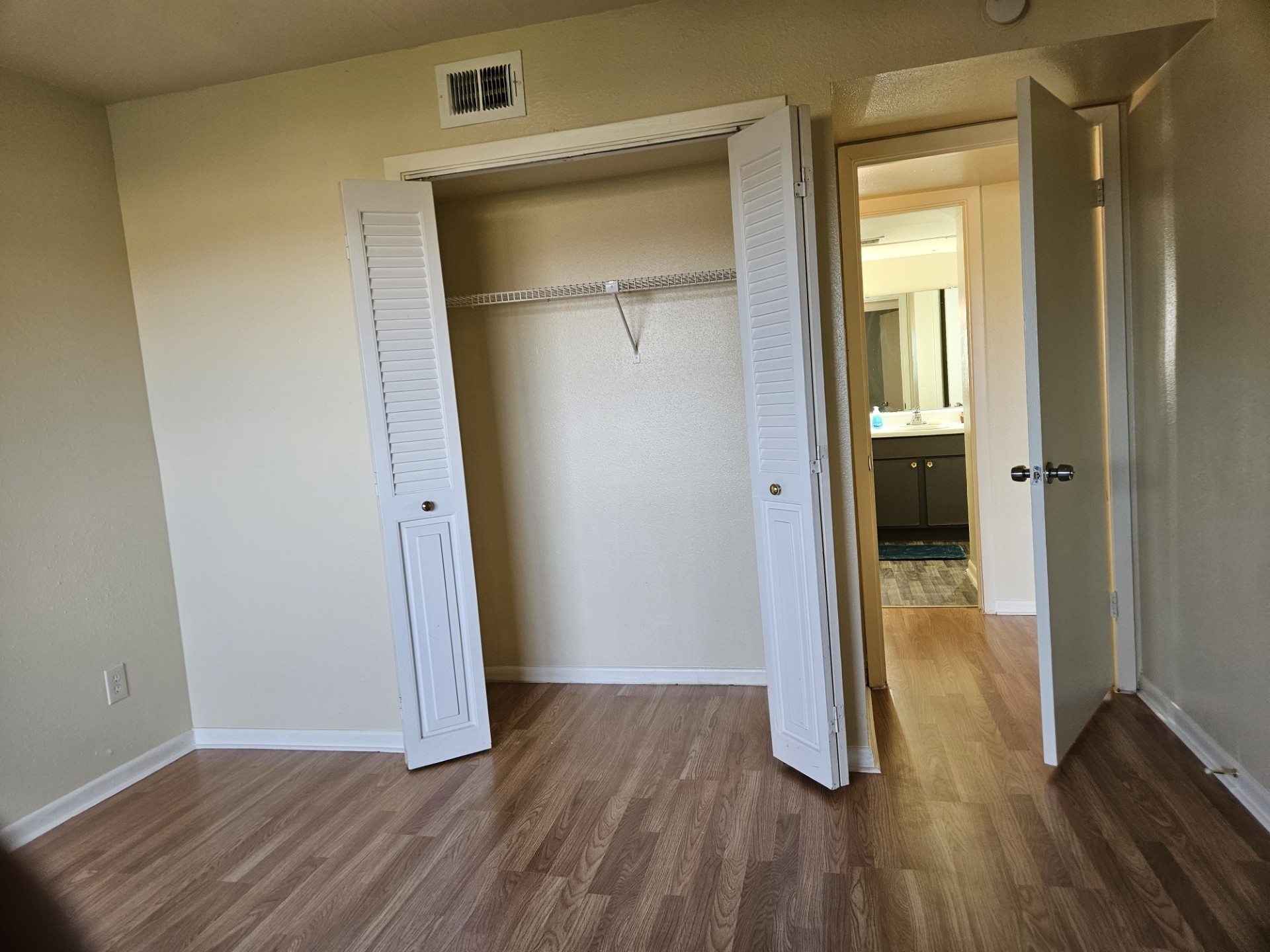 Second Bedroom with good size closet