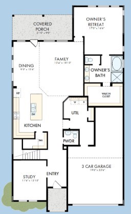 The success of a floor plan is the way you can move through itYoull be amazed at how well this home livesWe call it traffic patterns.