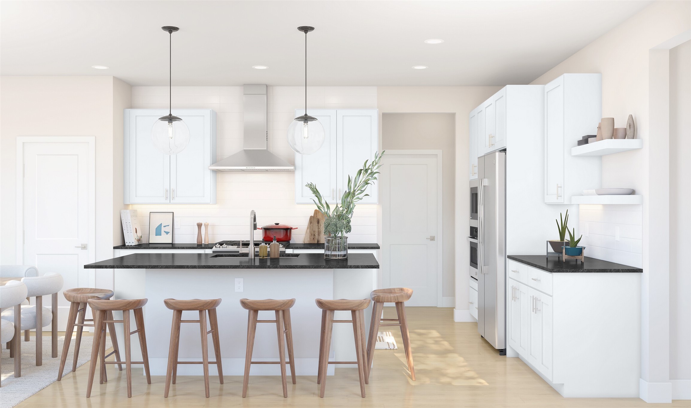 Gourmet island kitchen (*Artist rendering used for illustration purposes only. Colors/finishes may differ from the ones currently selected in the home.) Gourmet island kitchen (*Artist rendering used for illustration purposes only. Colors/finishes may differ from the ones currently selected in the home.)