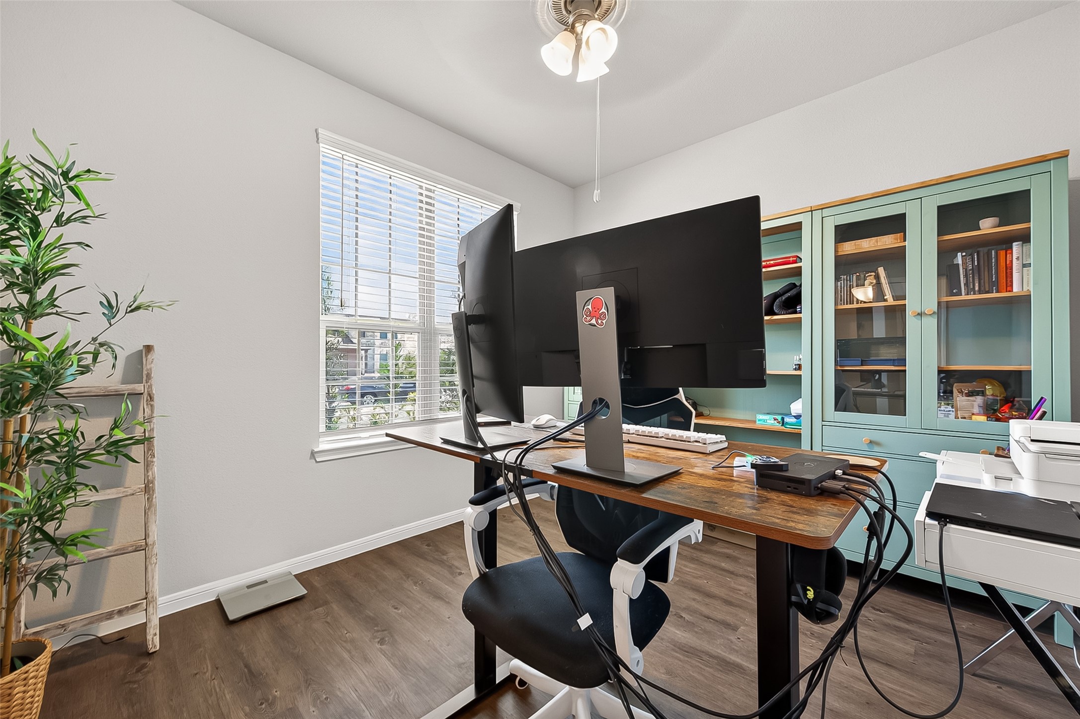 Private office located to the left of the front entrance