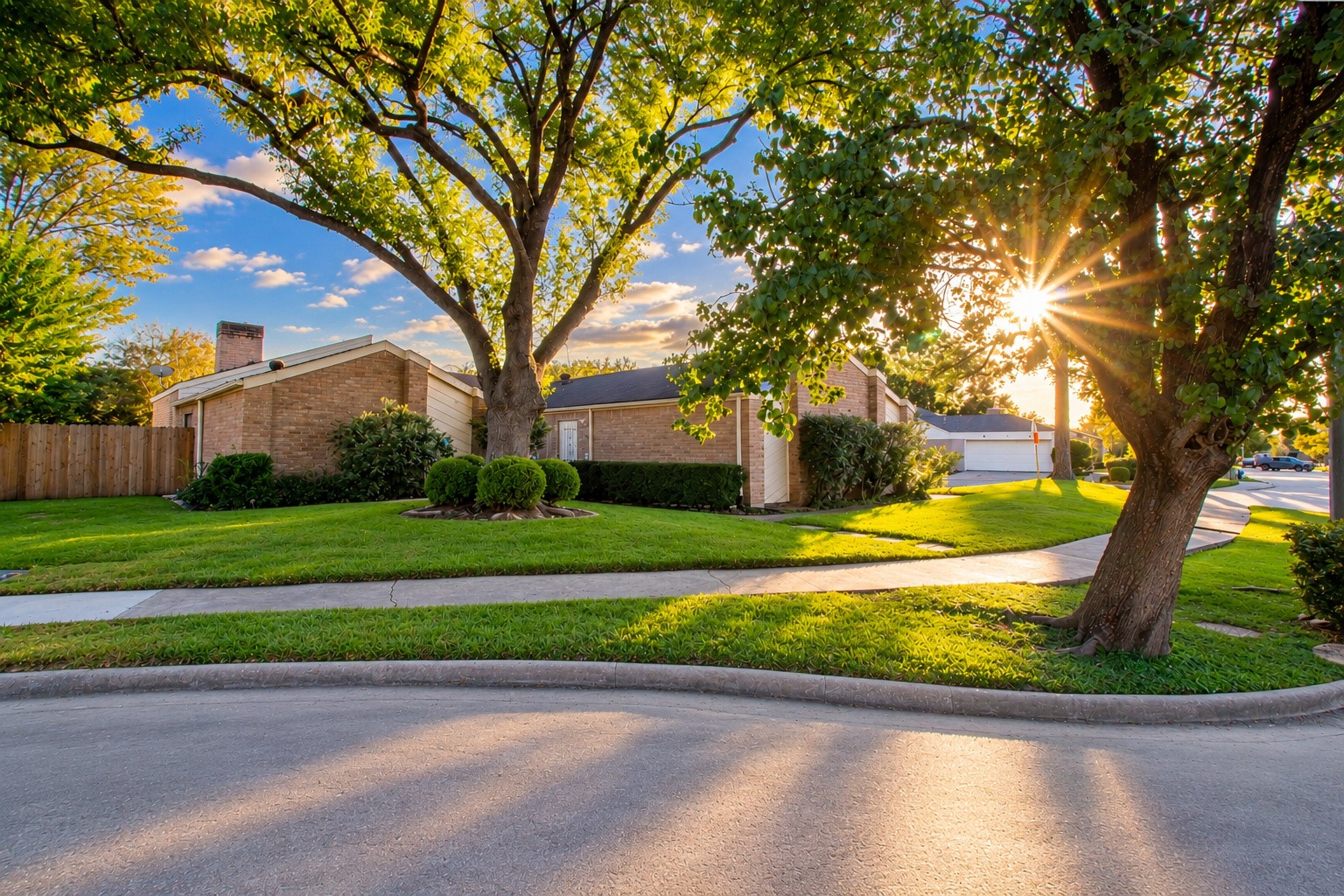 Imagine coming home to this corner-lot retreat, where mature trees welcome you with shade and character!