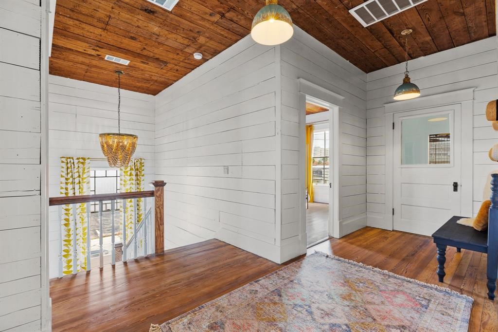 Hallway leading to the upstairs bedrooms