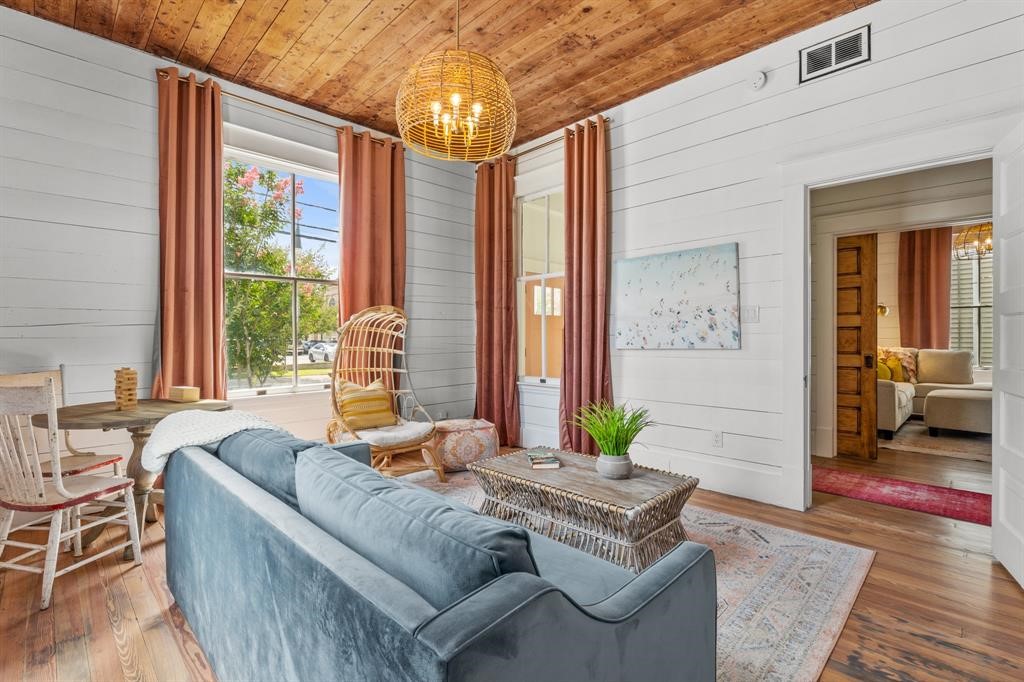 Room upon entry could be used as a formal living room or a study