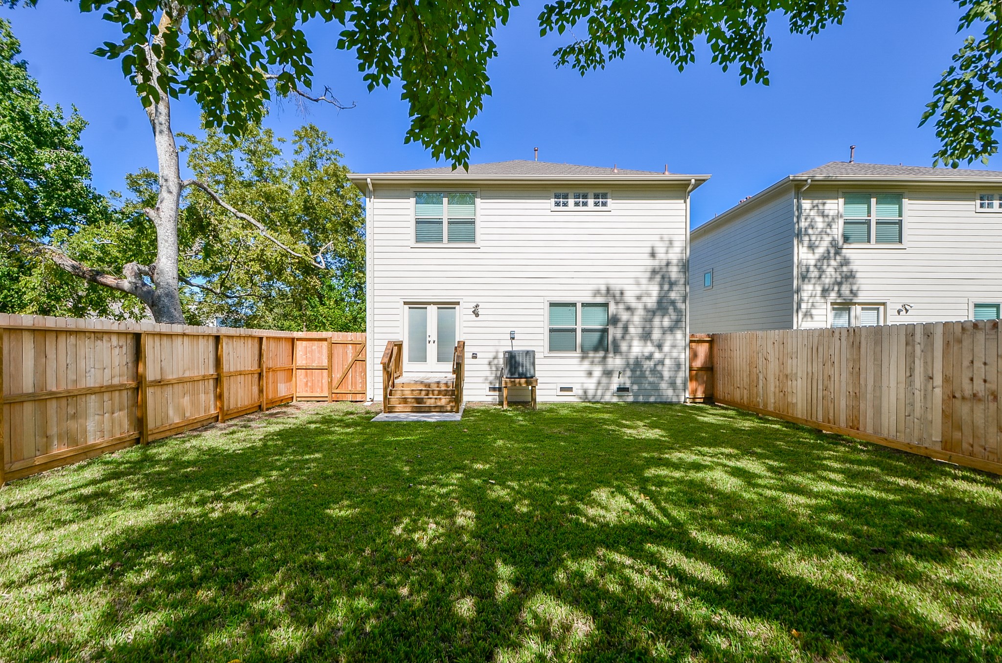 Imagine the possibilities in this large, fully fenced, shaded backyard. Plenty or room for kids or the dog to run and play! Imagine the possibilities in this large, fully fenced, shaded backyard. Plenty or room for kids or the dog to run and play!