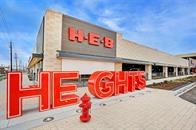 Property is located less than 2 miles away from the new Heights HEB