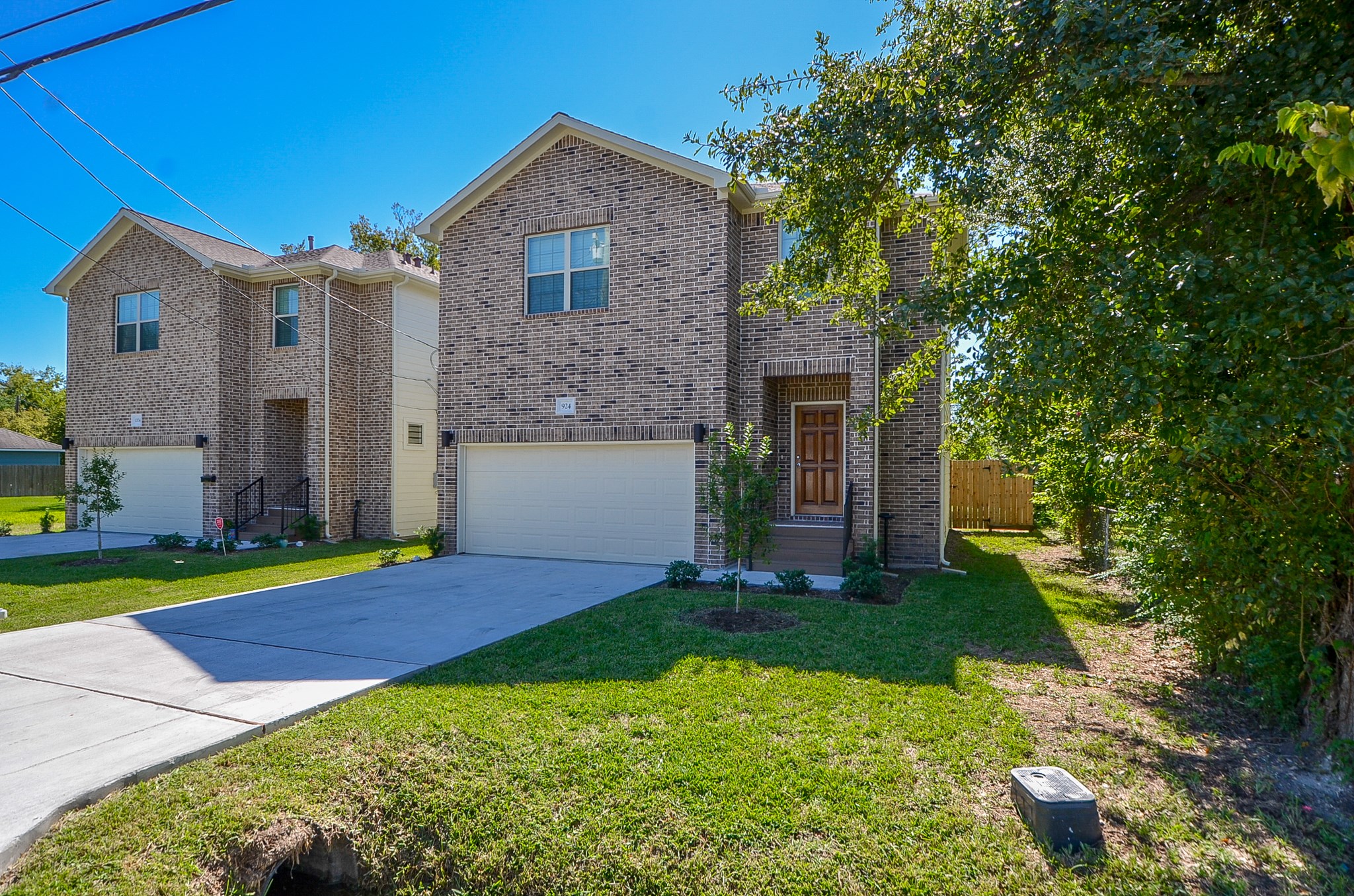 Private driveway provides space for tenant or guest parking.