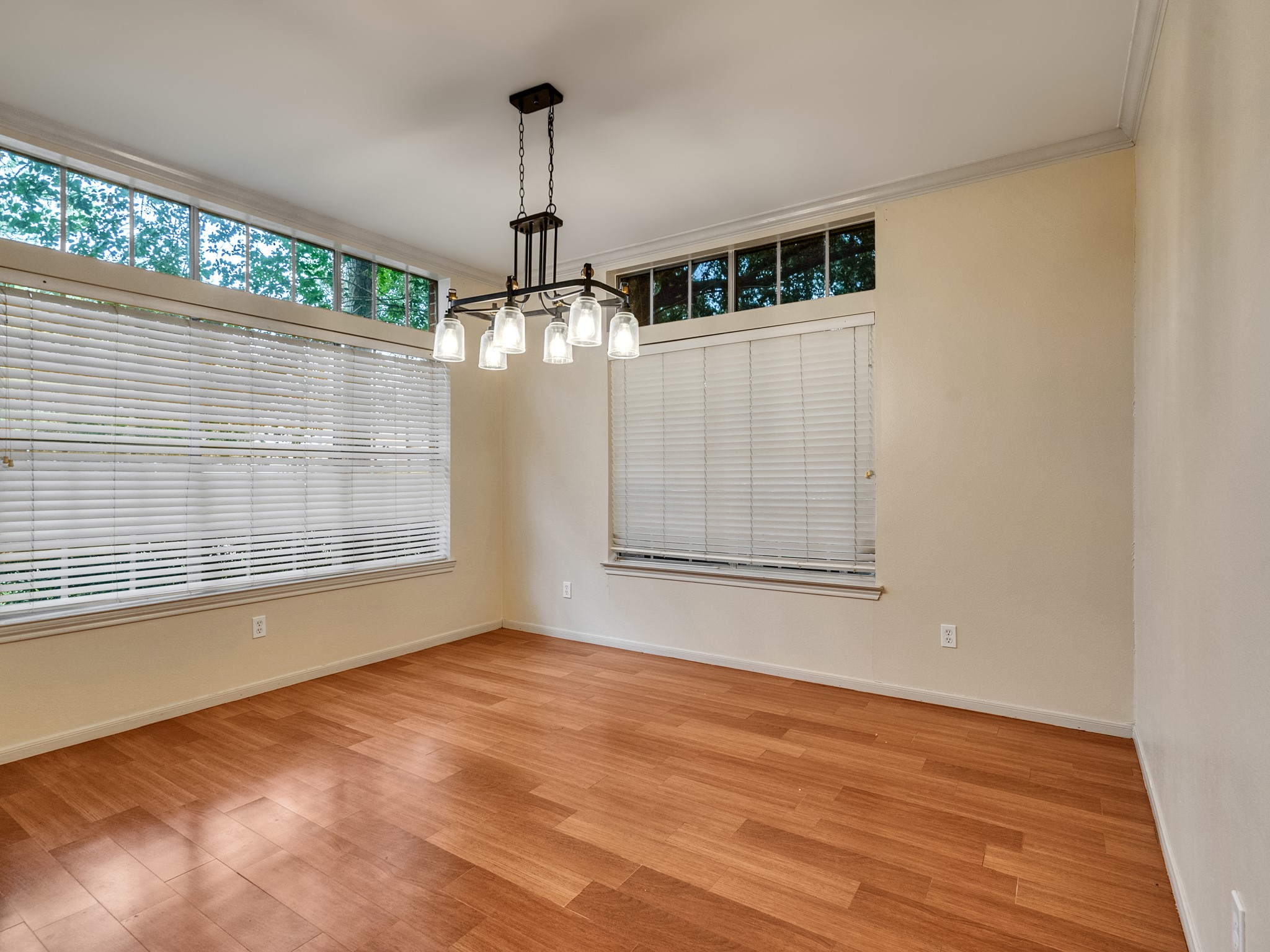 Formal dining room overlooking the front yard Formal dining room overlooking the front yard
