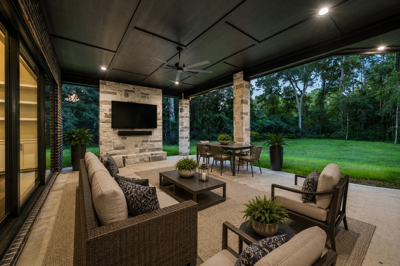 Some images have been virtually staged to illustrate the property's potential use and design possibilities. Furniture, dcor, and the mounted television shown in select photographs are computer-generated and do not represent the current condition of the property.