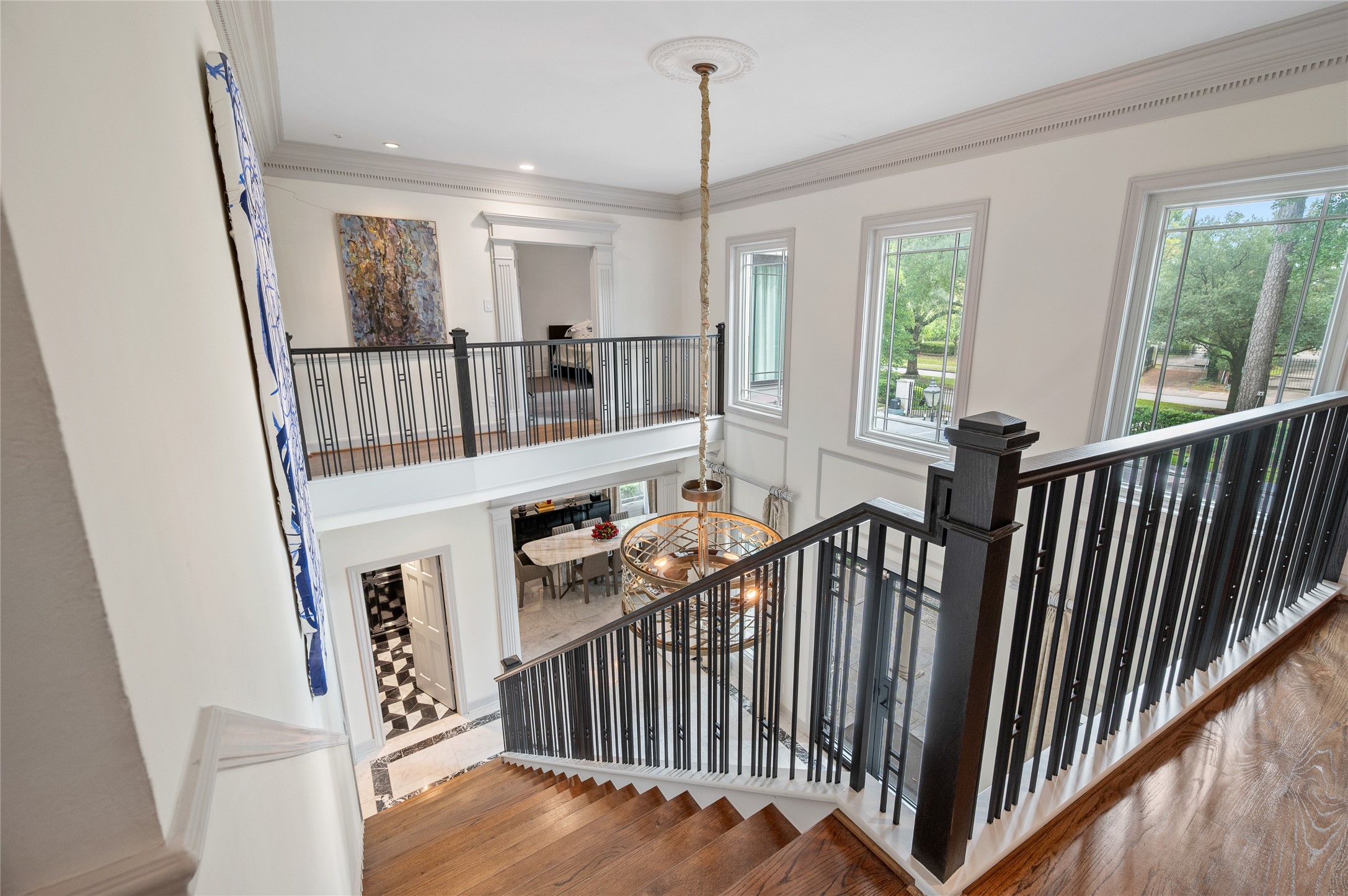 [2nd-Floor Staircase Landing and Staircase]