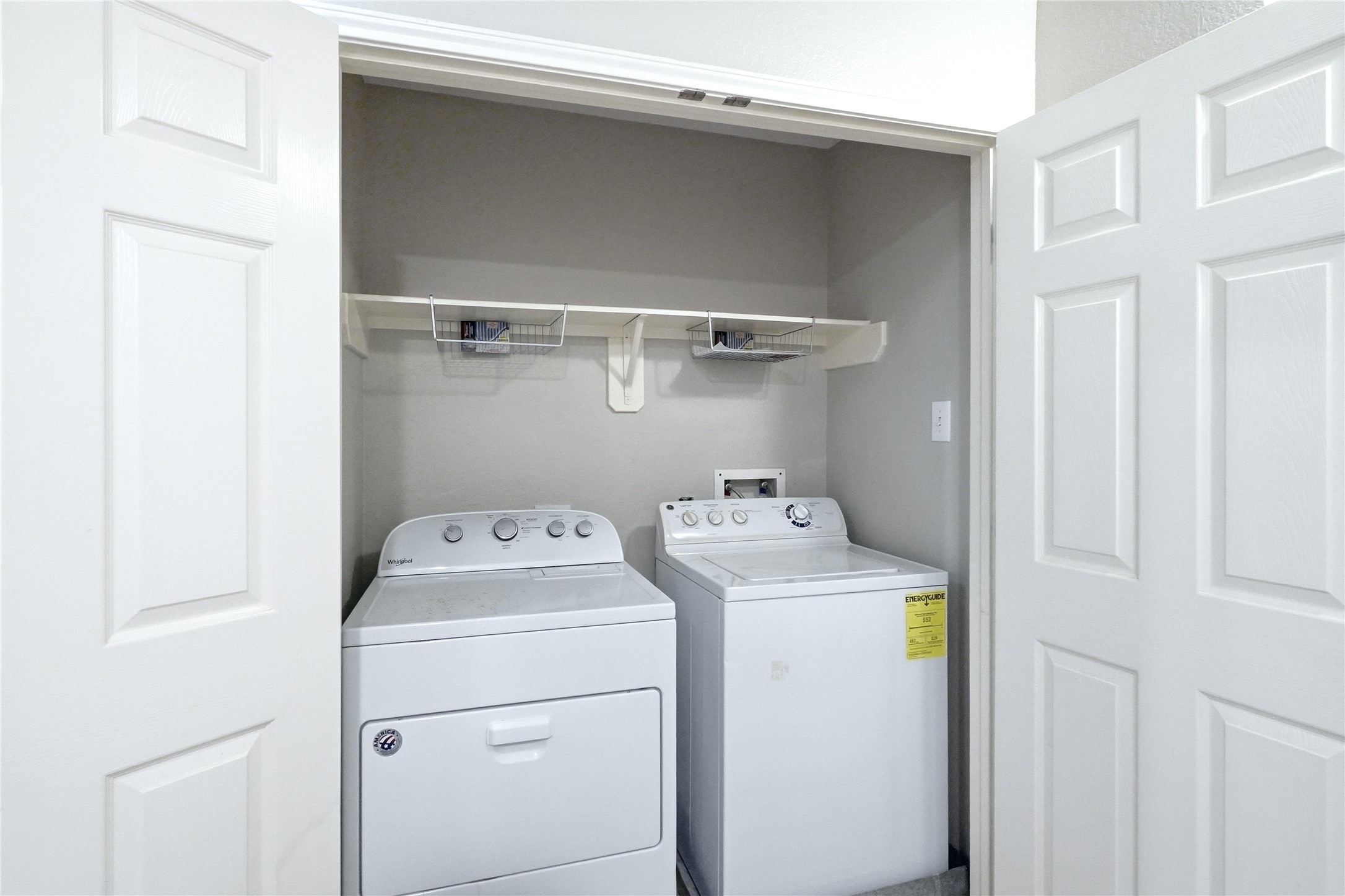 Laundry room upstairs