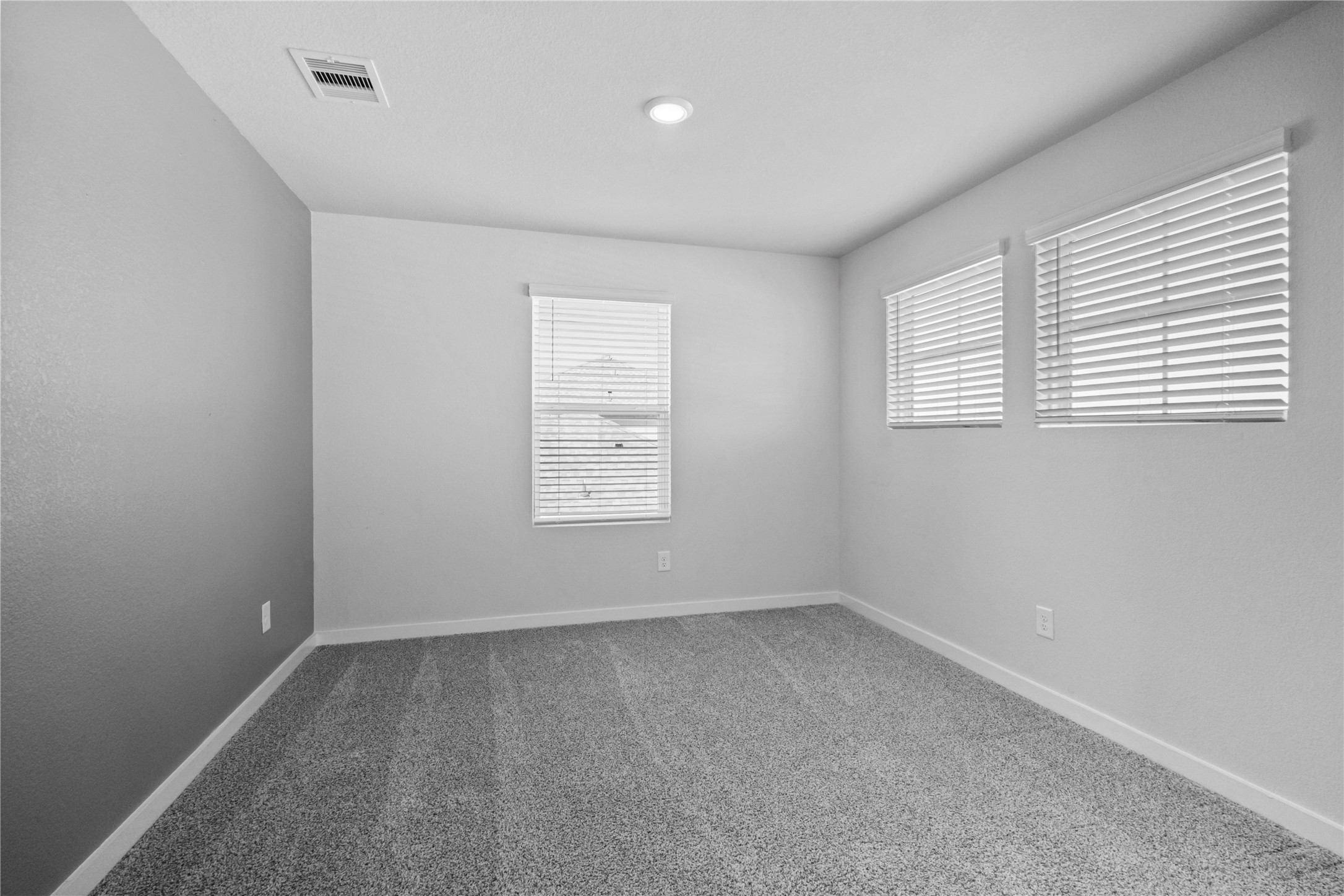 The school room or flex space can be used as an office as well.