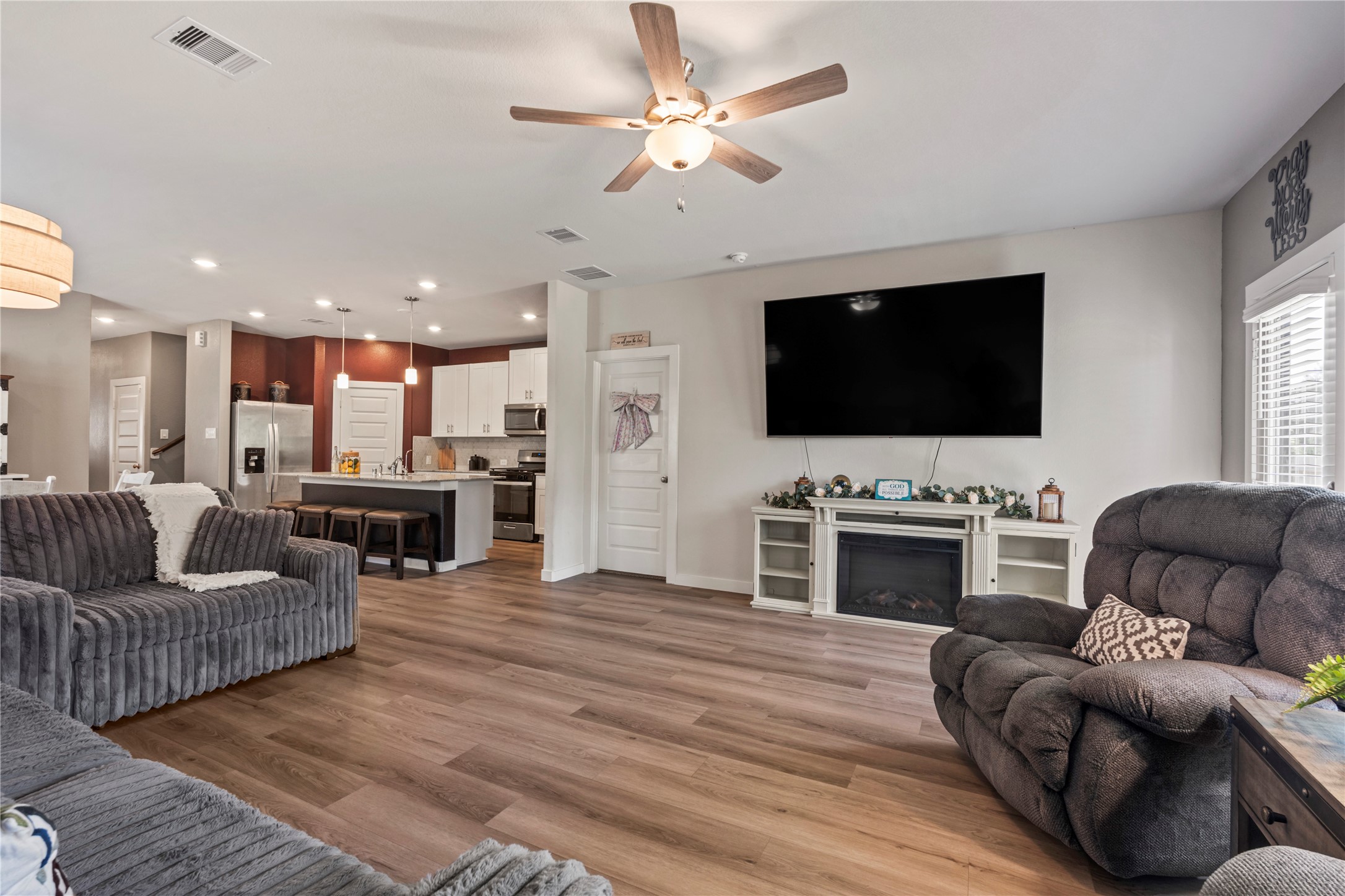 This living area is a must see. This living area is a must see.
