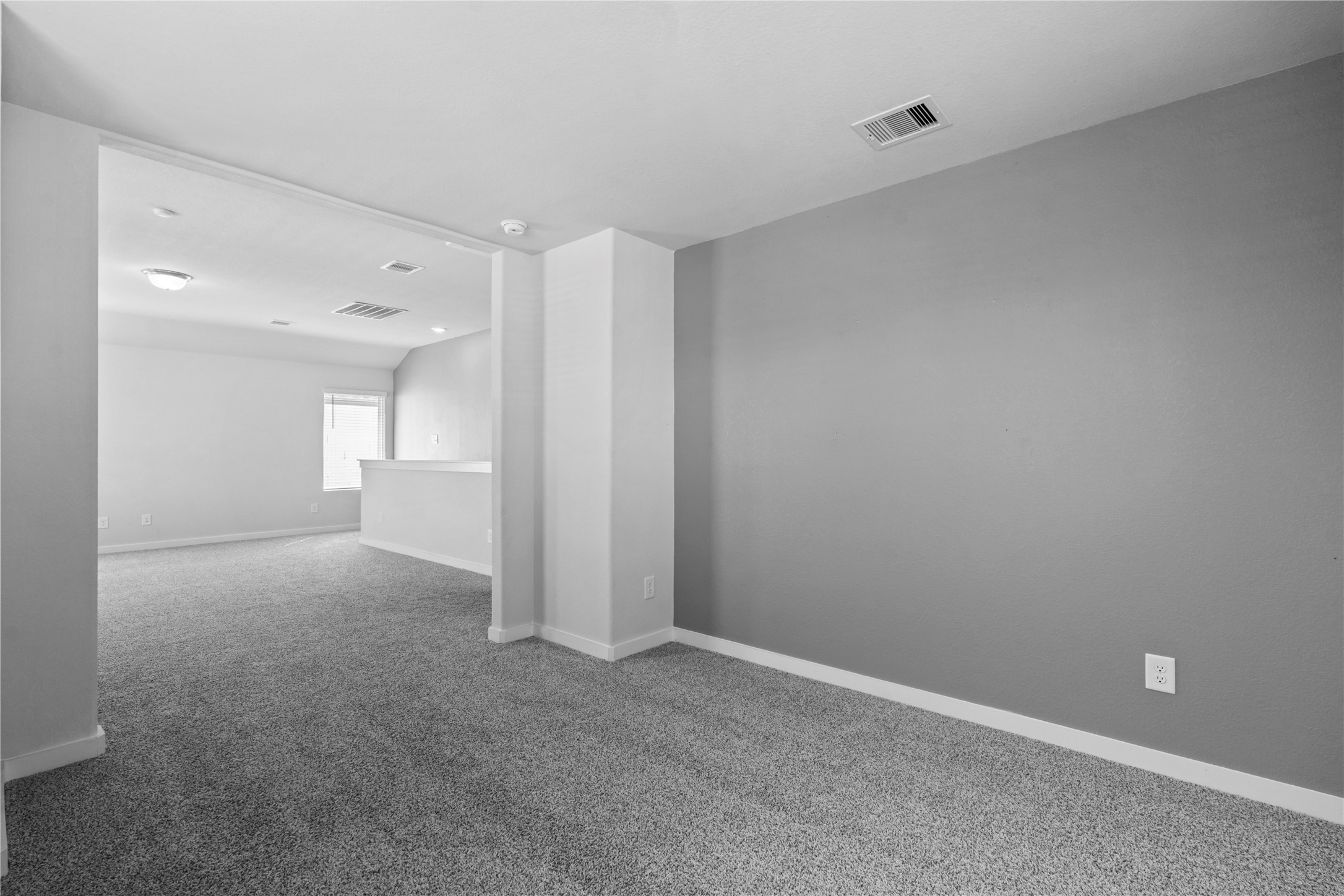 There is a media room or for my clients a school room right off of the game room.