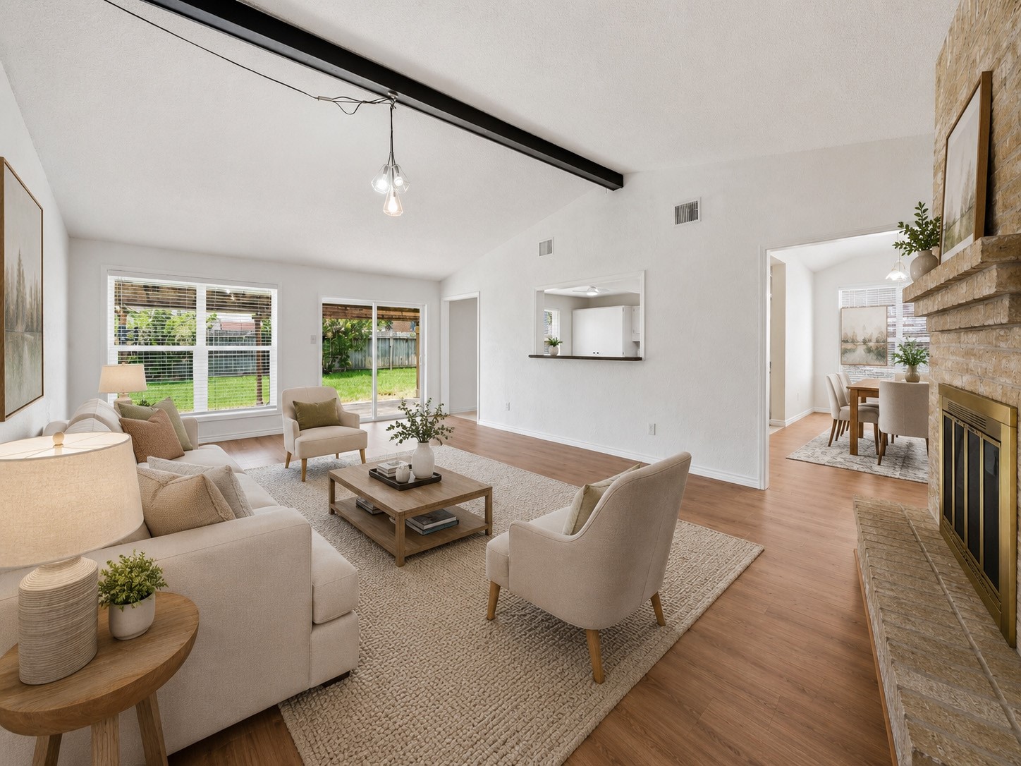 Living Room/Dining Room
Photos have been virtually staged for marketing purposes. Furniture, decor, and other items shown may not be present in the home.
