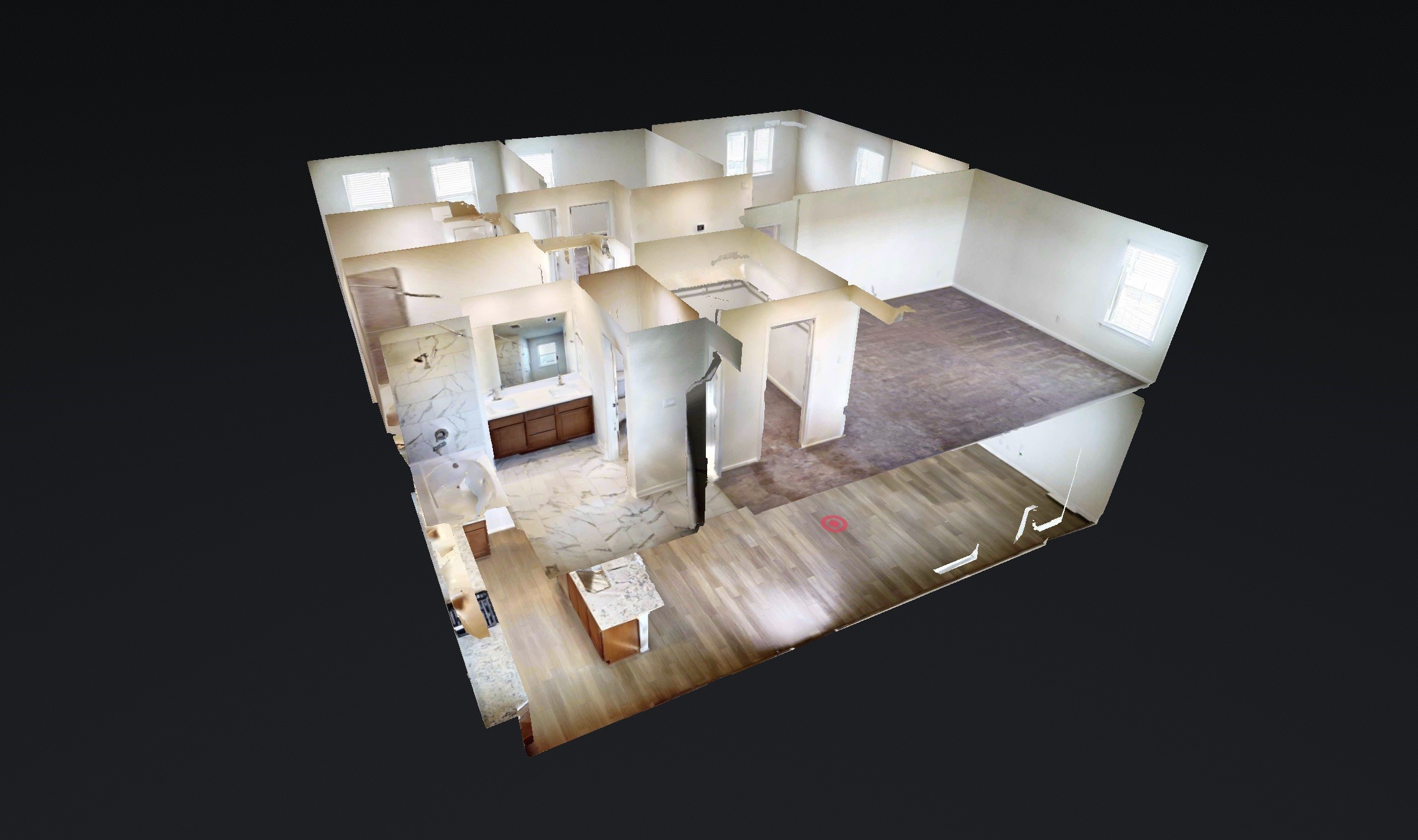 You can tour this absolutely incredible home from the comfort of your own computer in 3D. Do not forget to click the link to the virtual tour and see all this home has to offer!