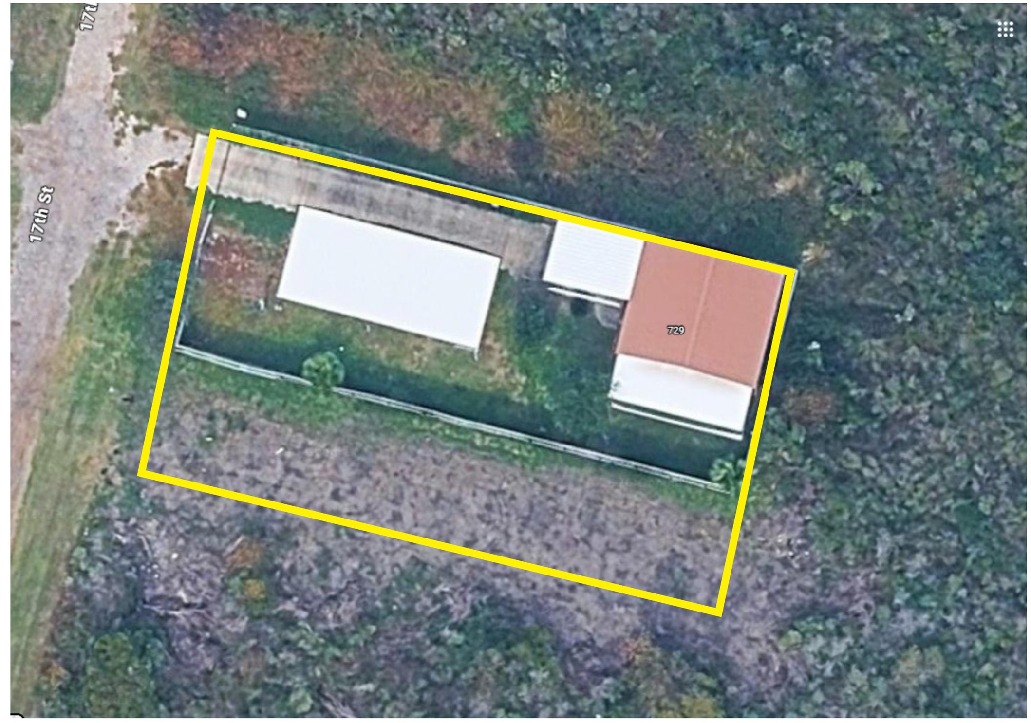Aerial View of the 3 lots