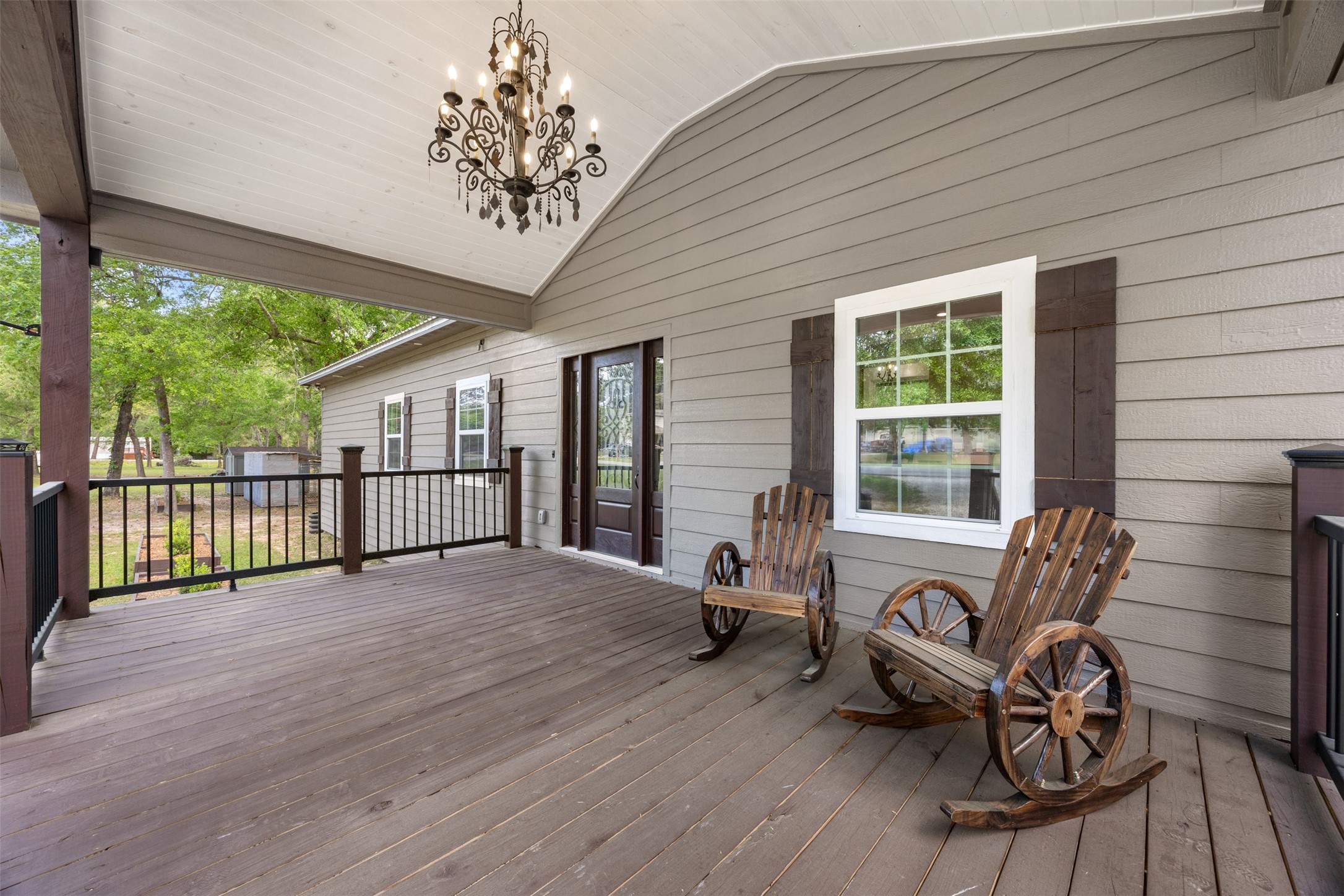 Setting out on the front porch is heavenly