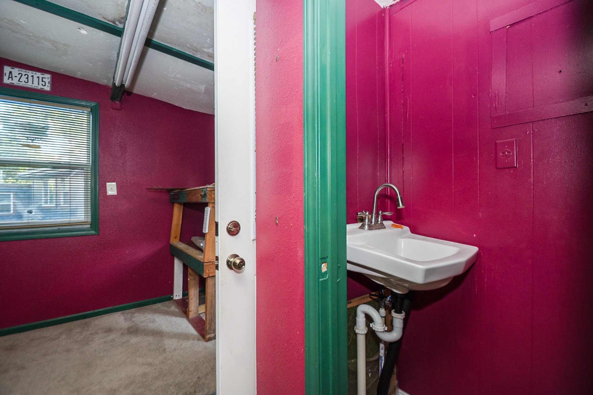 1/2 bath in game-room