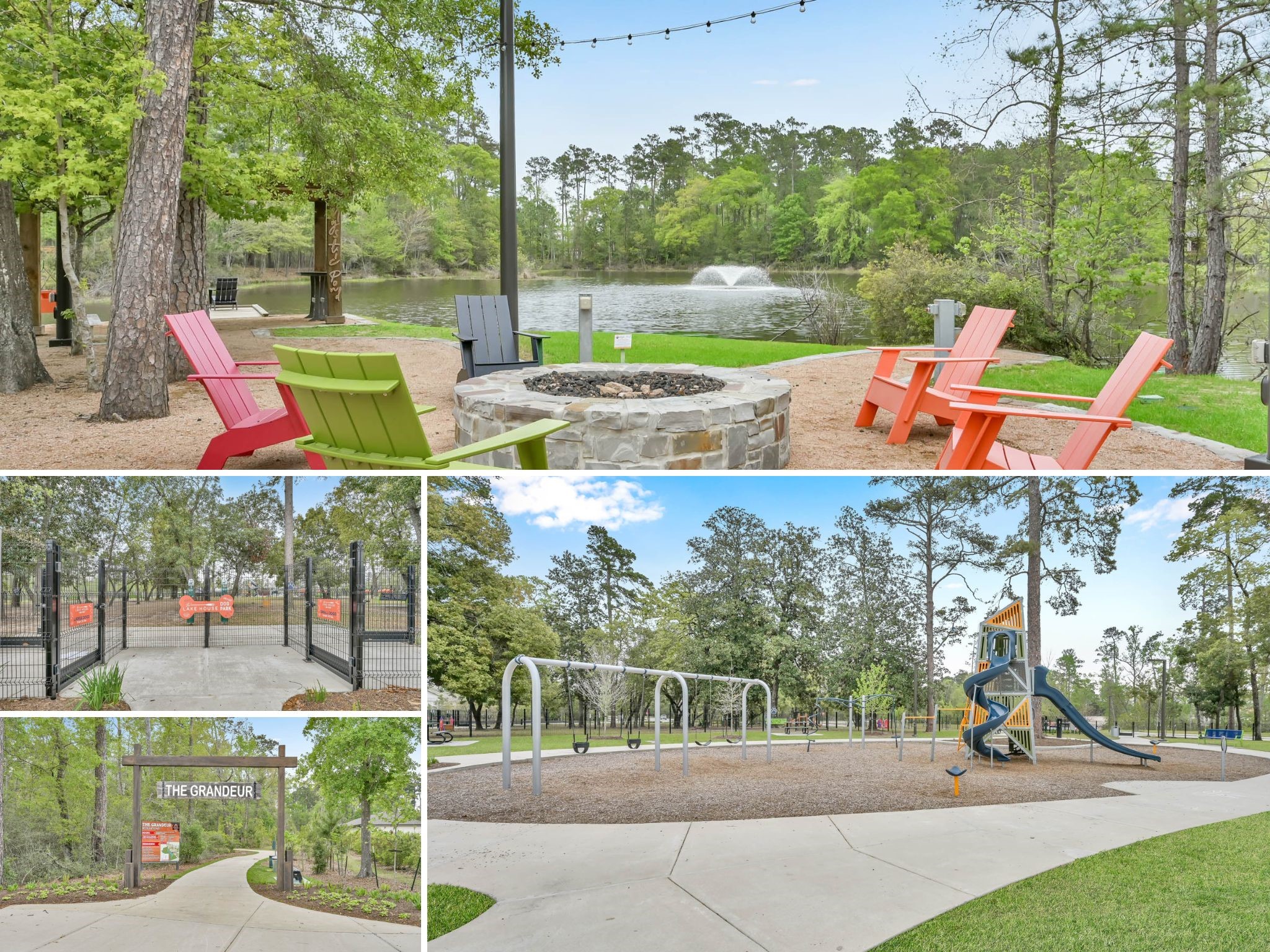 Community amenities including more scenic lakes, nature trails and parks.