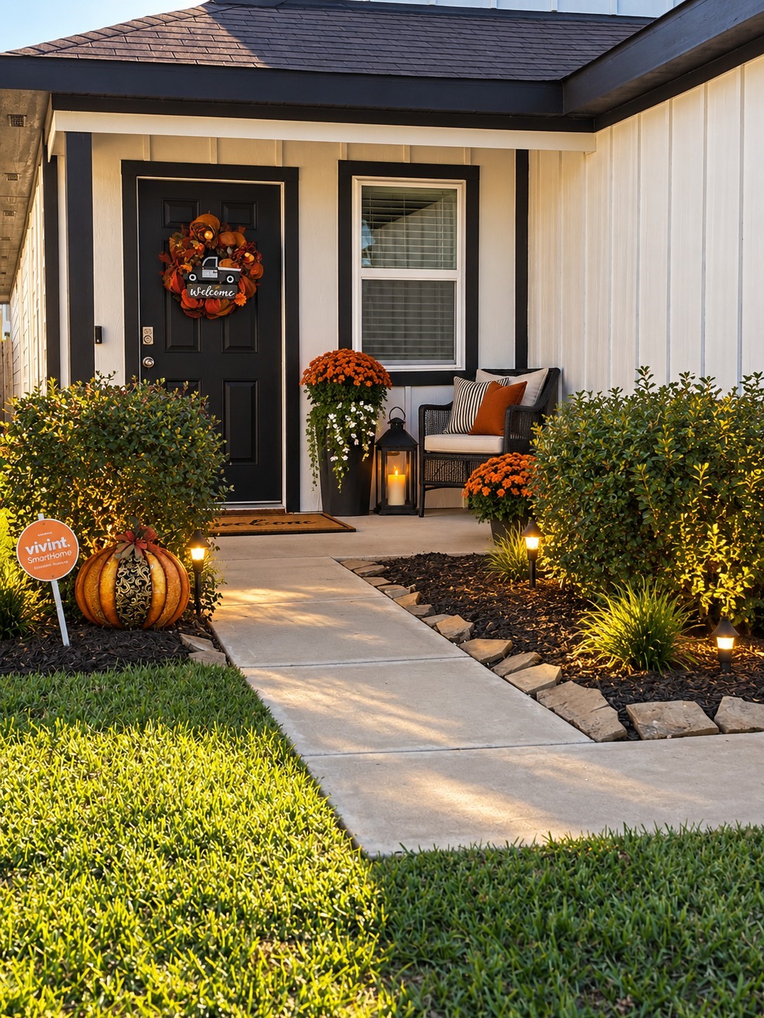 Virtually Staged Front Porch