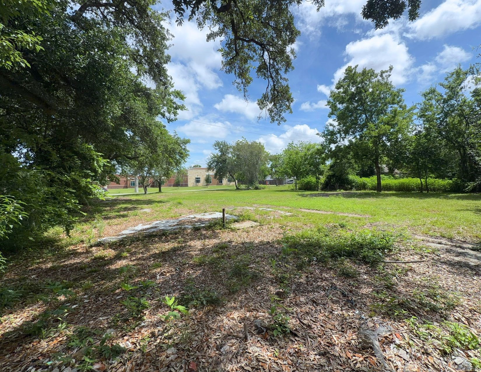 View from the back of the property.
