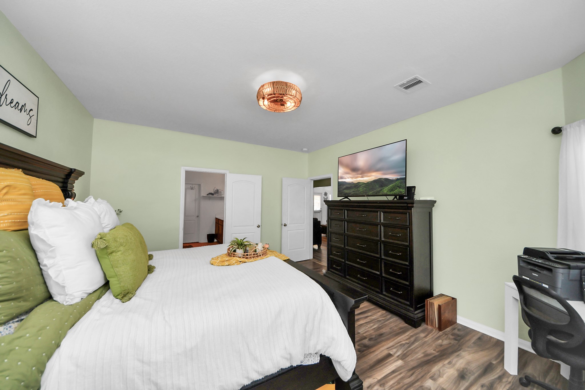 Large walk in closet