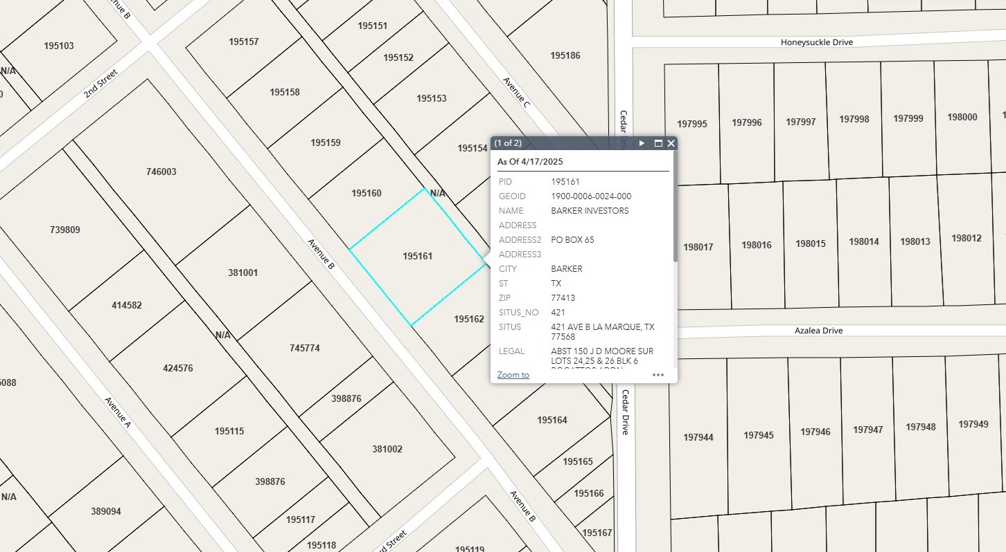 421 Avenue B, La Marque, TX 77568