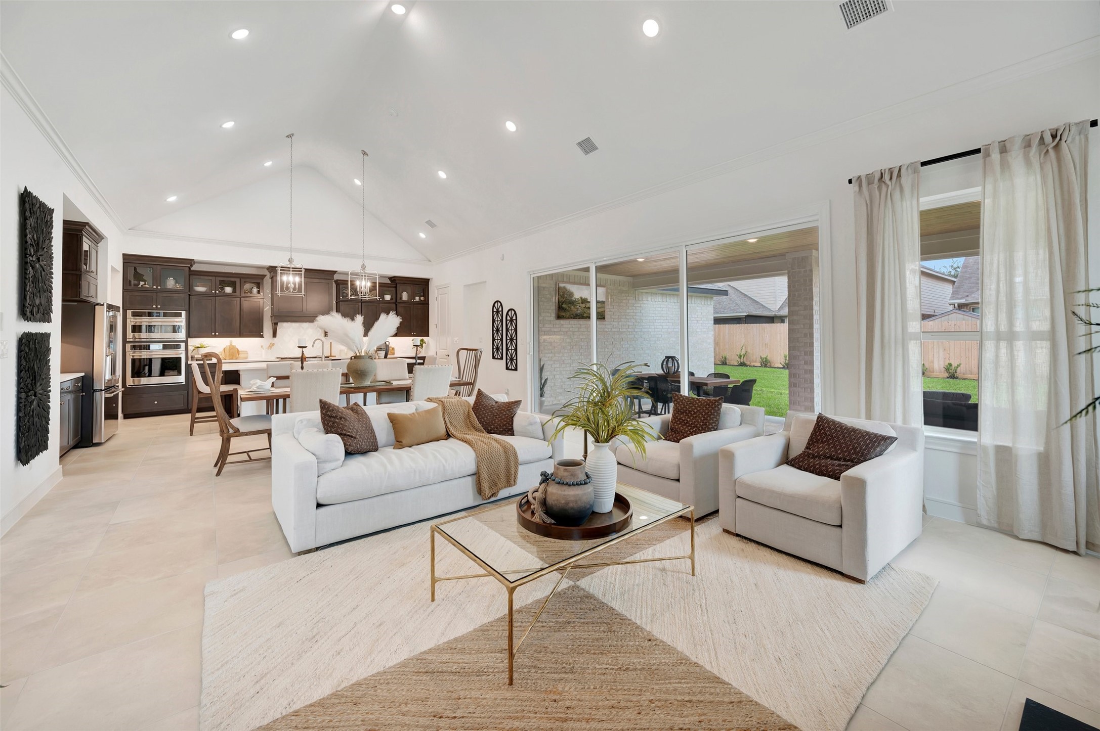 Open living area (*Photo not of actual home and used for illustration purposes only.)