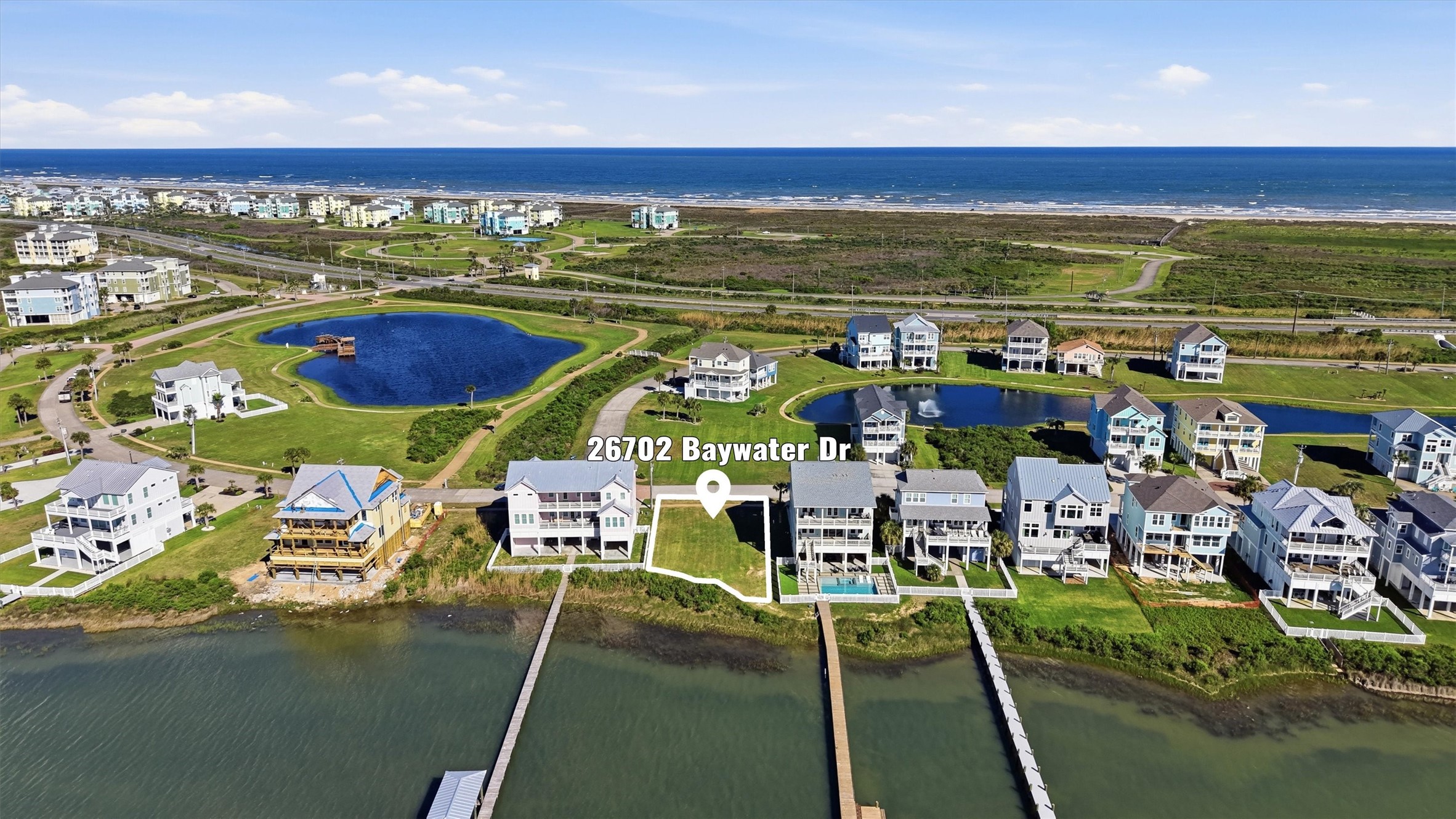 This beautifully located lot backs to a scenic pond with fountains and a walking and jogging trail, adding a peaceful natural setting to your future custom home.
