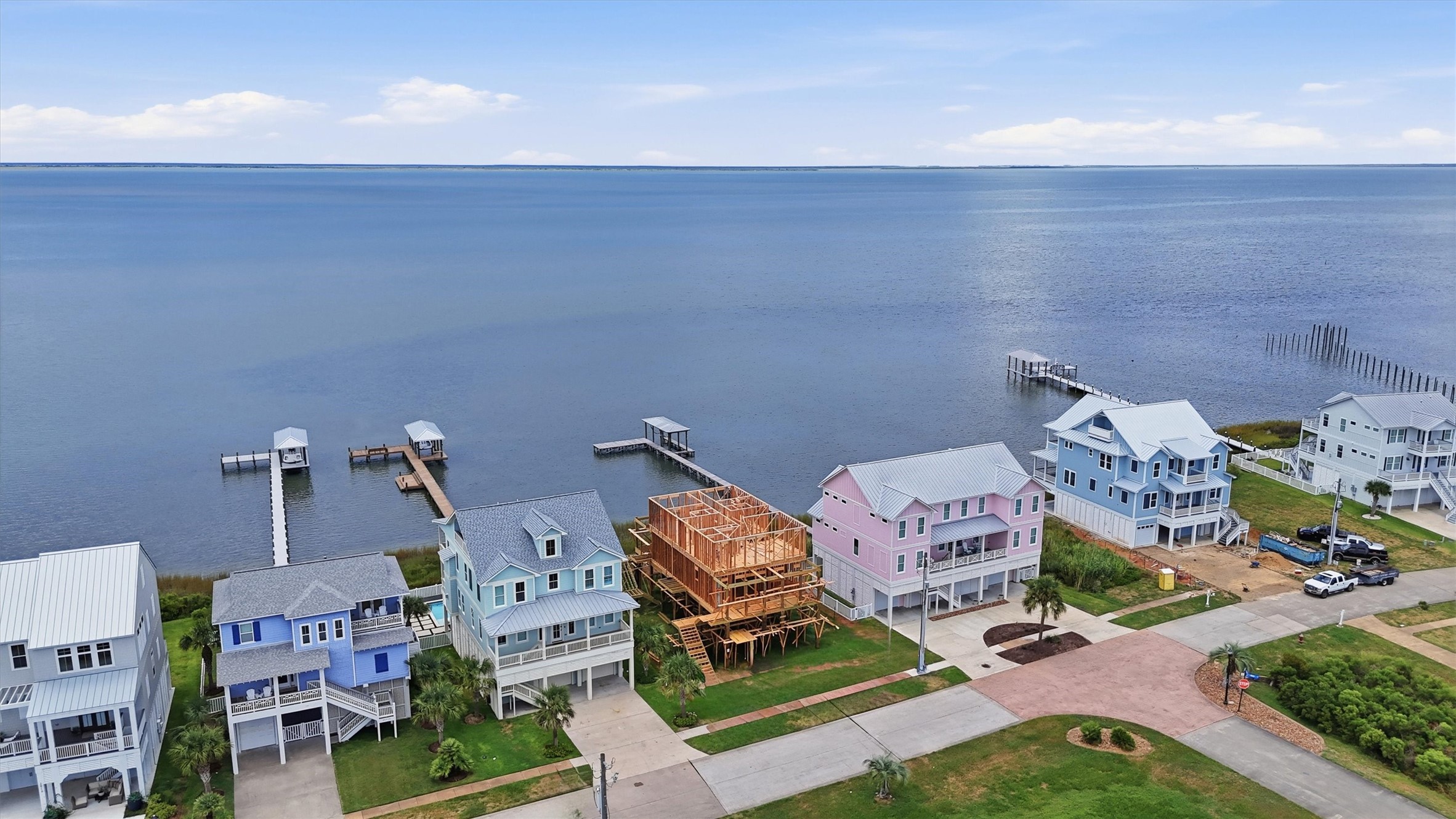 Move-in ready by Summer 2027 on this bayfront custom home Move-in ready by Summer 2027 on this bayfront custom home