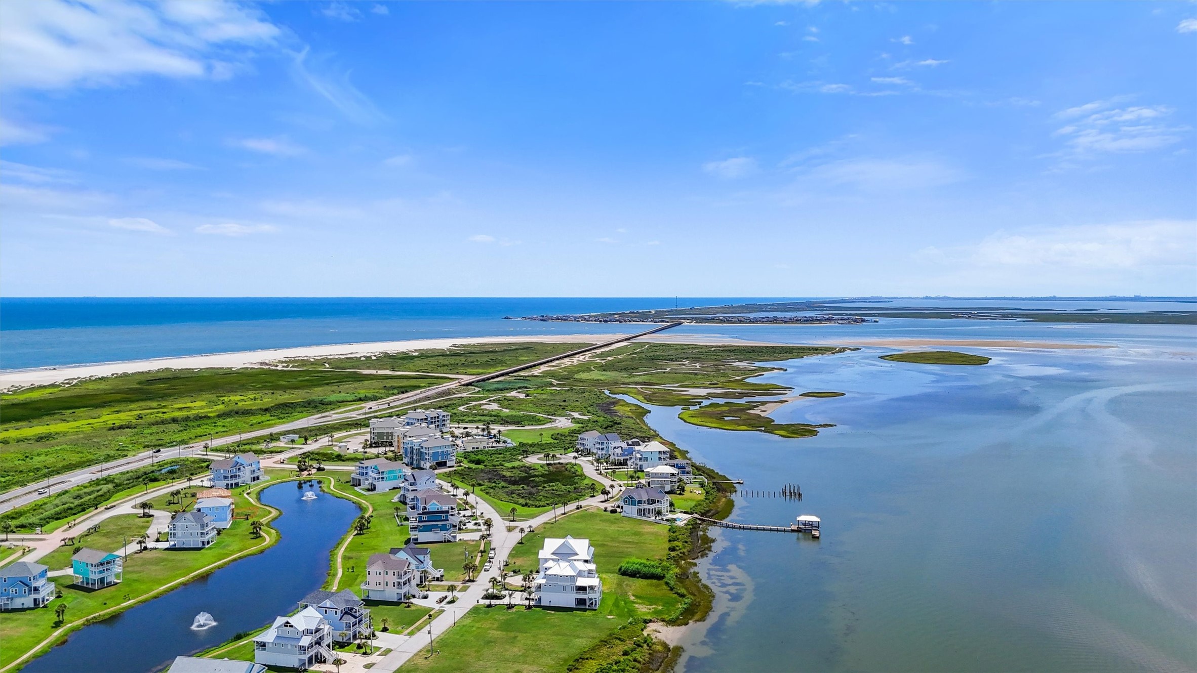 San Luis Pass is a favorite for
fishing, boating, and soaking in
the natural beauty of the Texas
Gulf Coast.