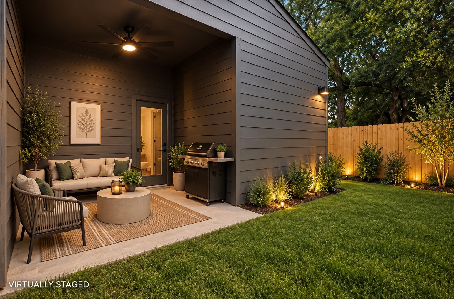 Property has been virtually staged