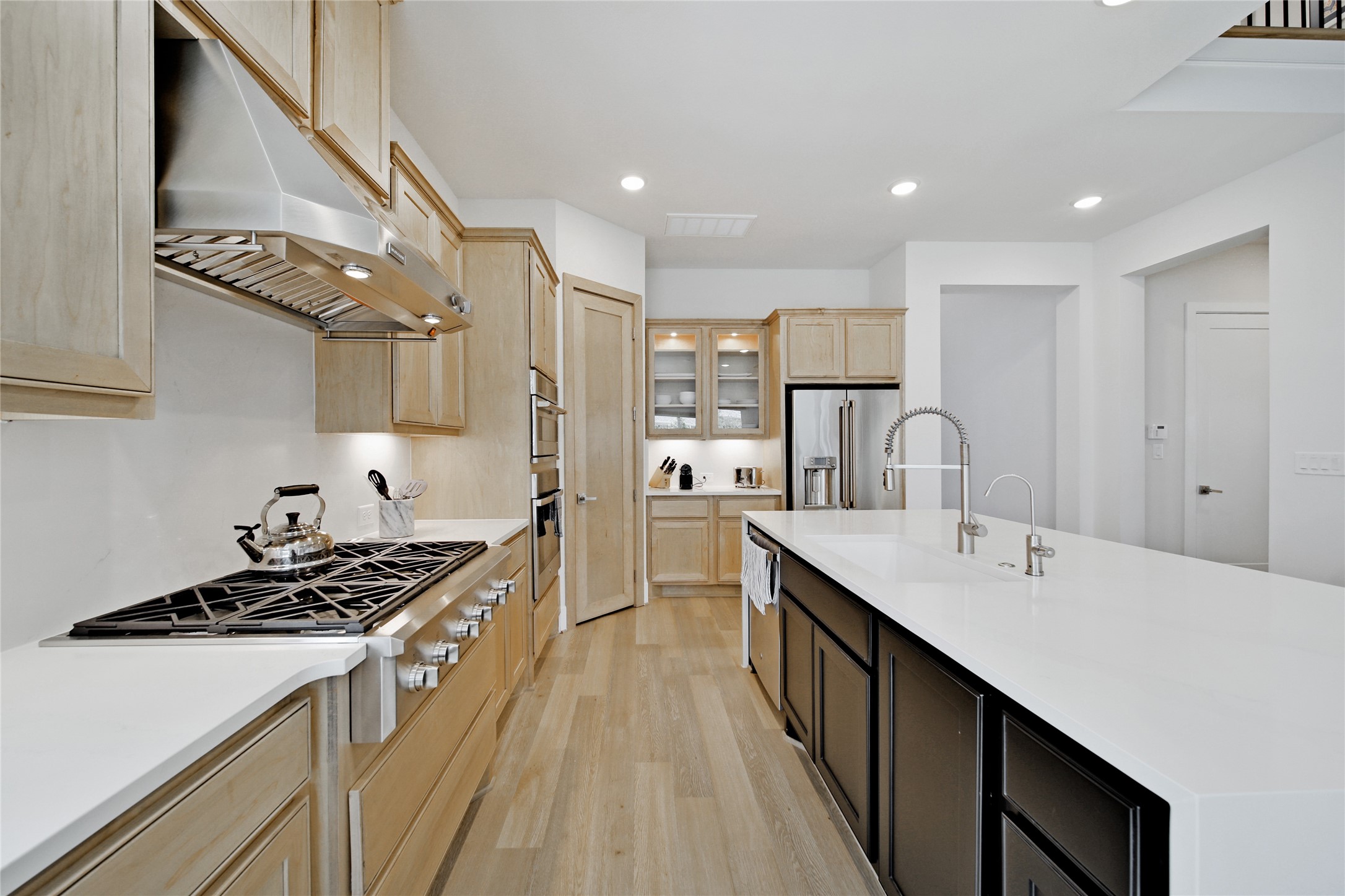 Pro Range and Cooktop plus Reverse Osmosis Filter.