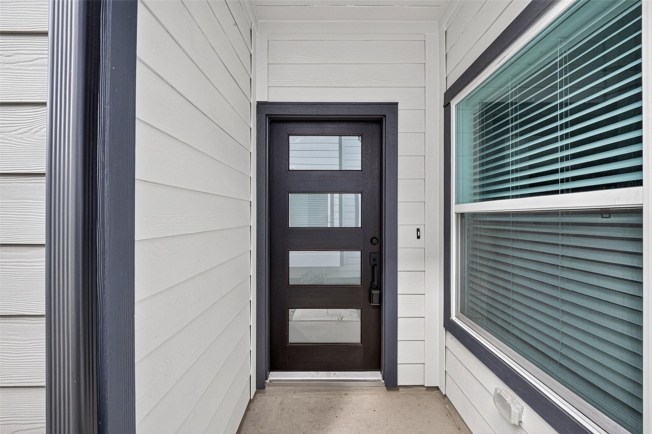 Moder main entrance door