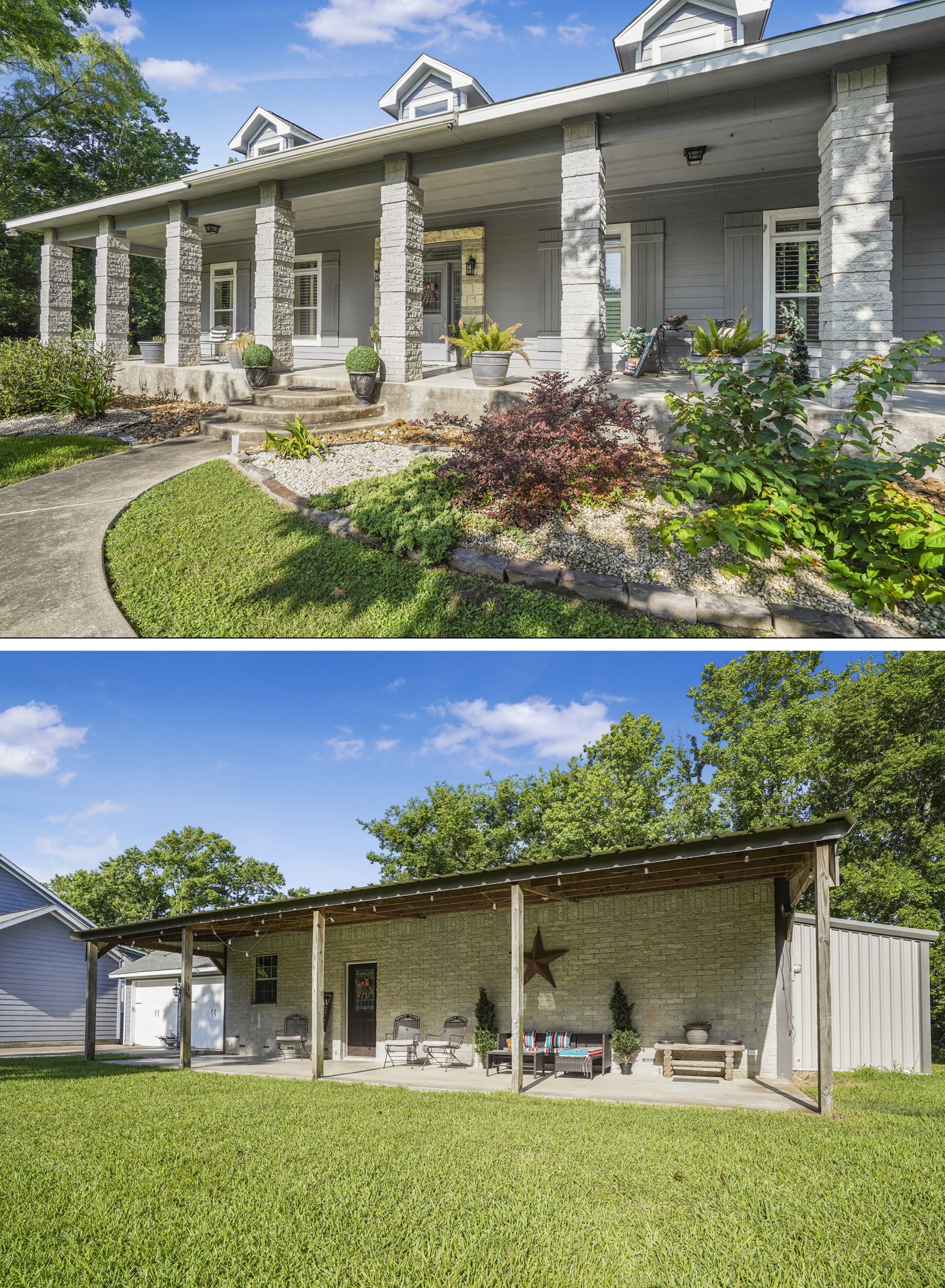 Two beautiful homes on 12 acres