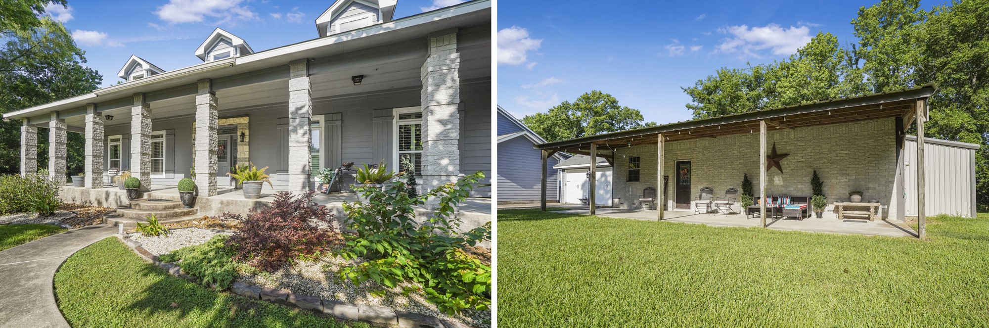 Great property for multi-generational living OR you can lease one home for extra income.