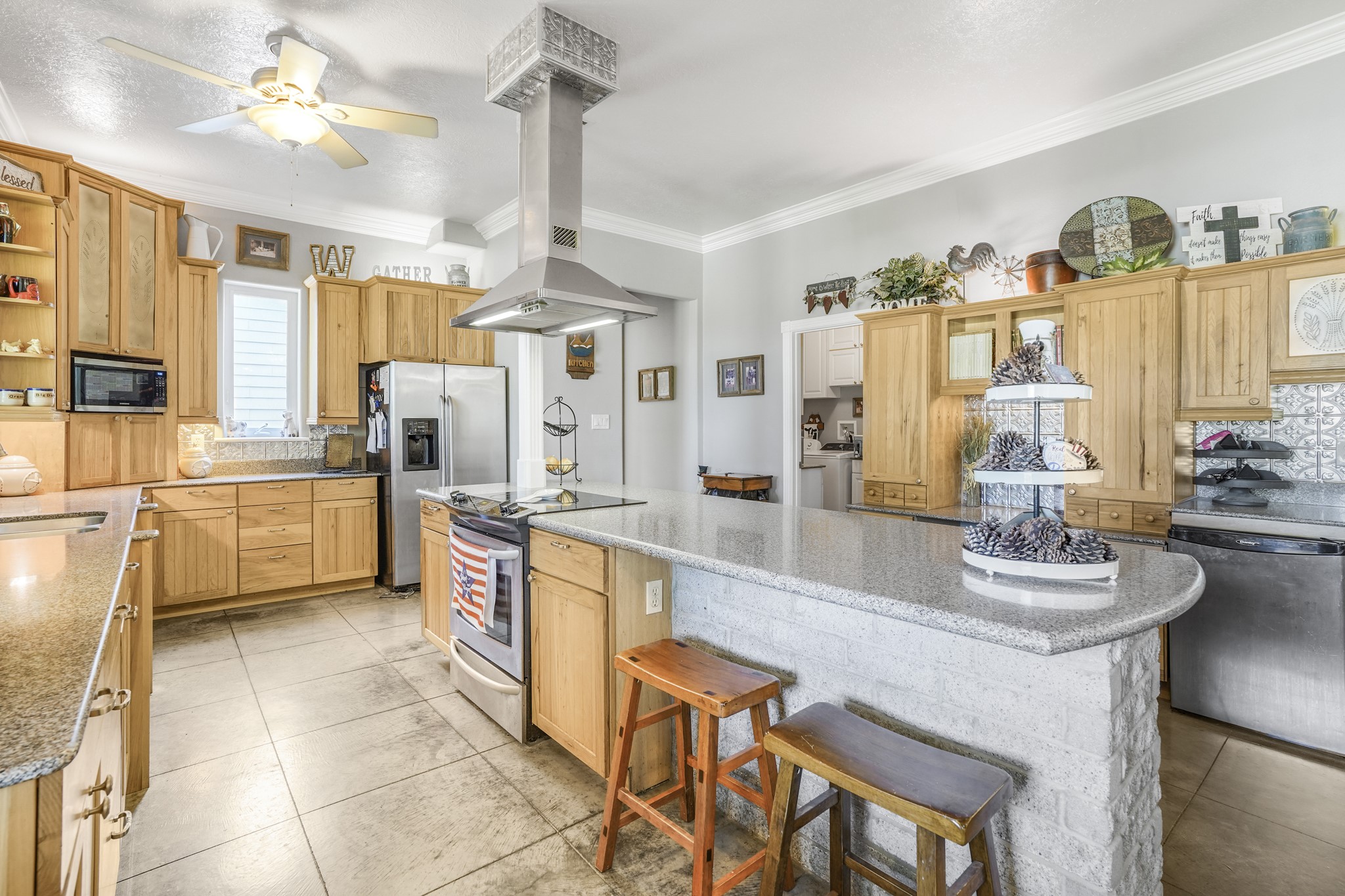 Very large kitchen
