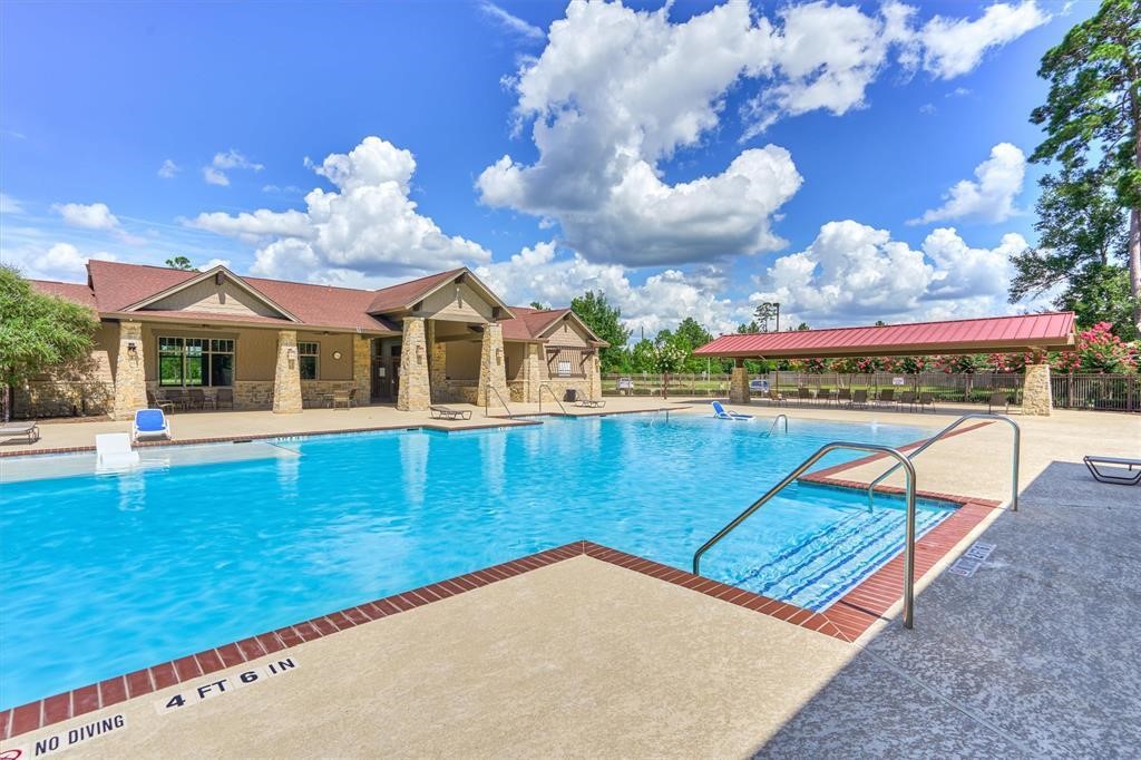 Community Clubhouse and Pool.