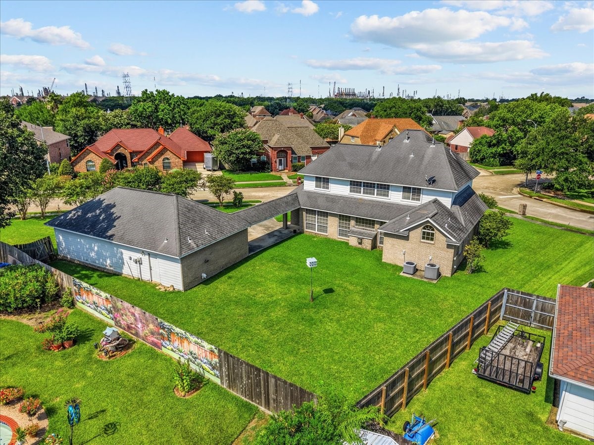 The Yard is already partially fenced creating privacy from neighbors.