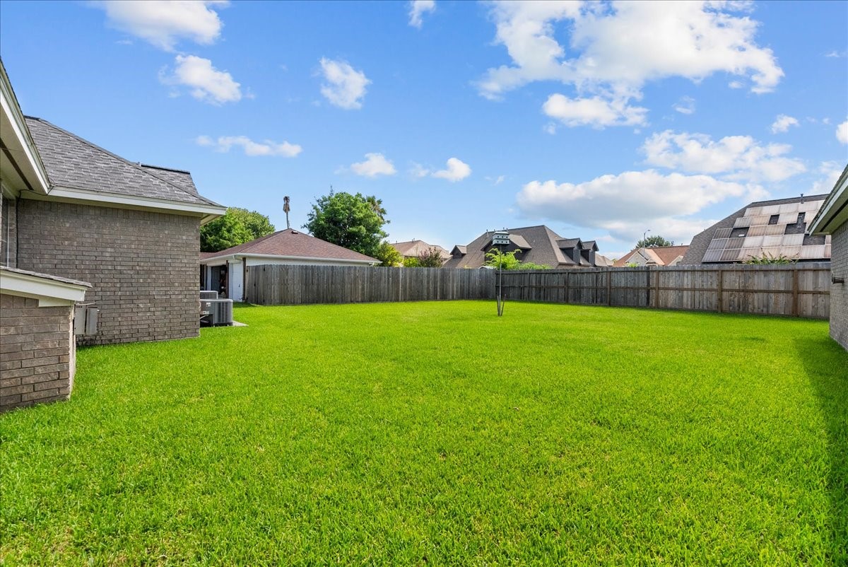 Unobstructed daylight pours across the expansive grounds.
