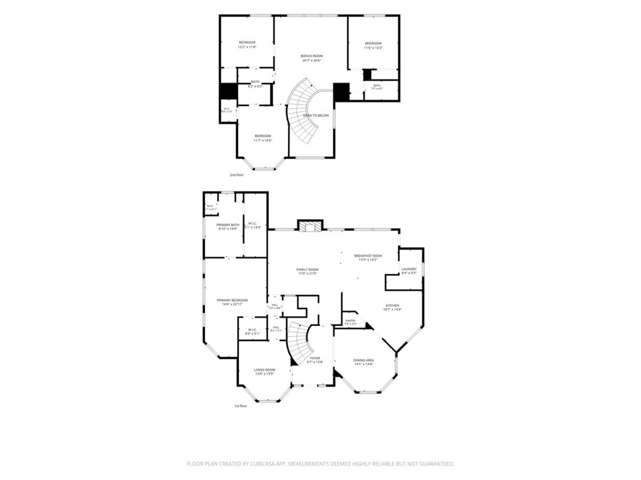 Floorplan (both floors)